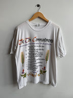 (L) The Ten Commandments Tee