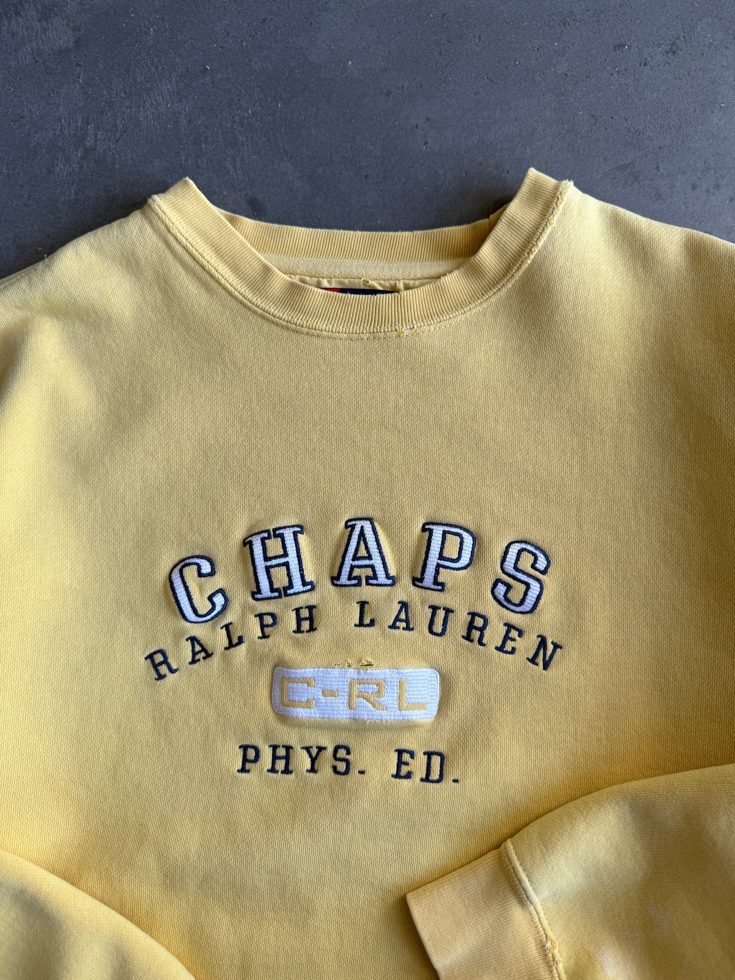 (L) Chaps Ralph Lauren Crew
