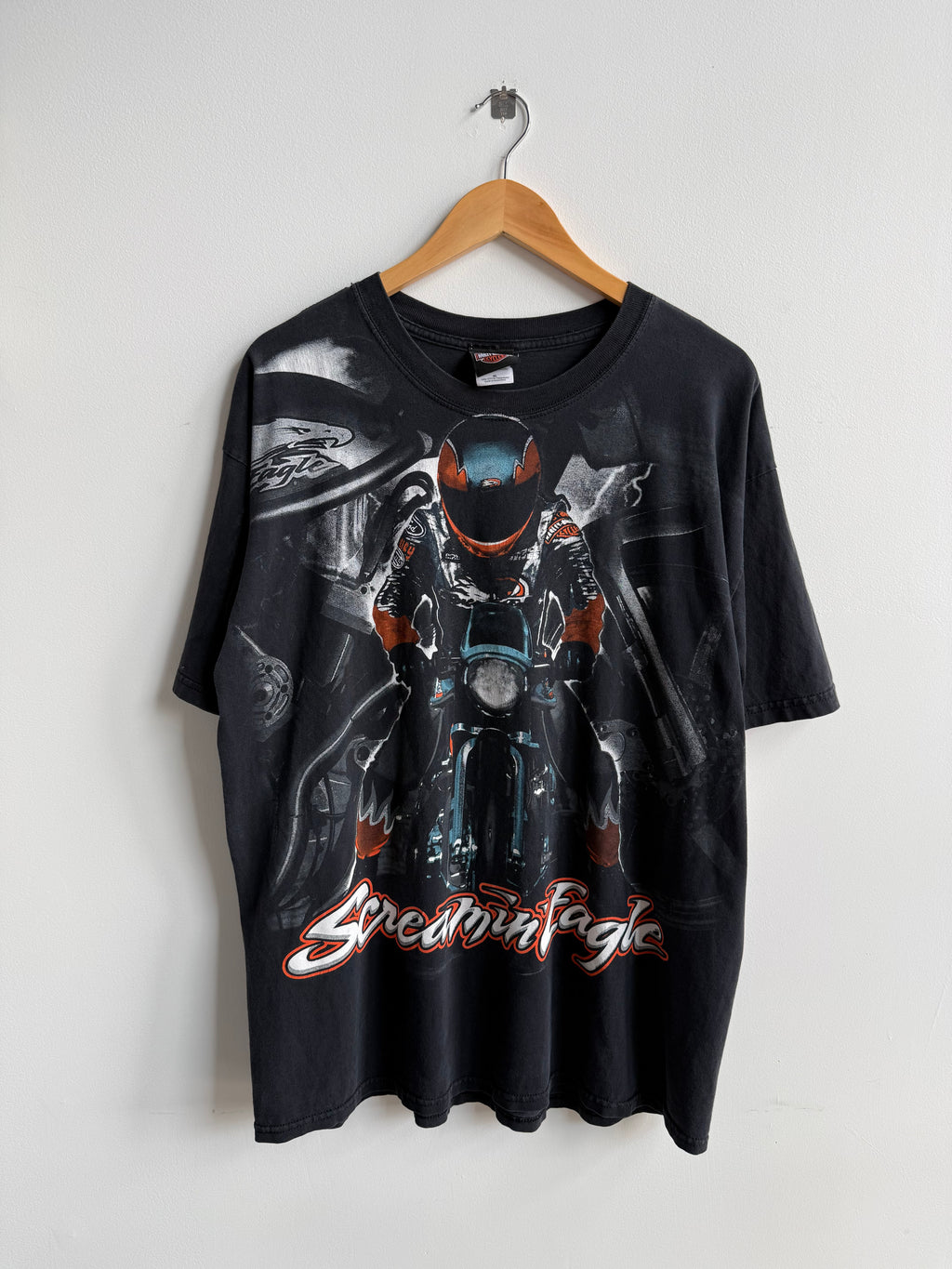 (XL) Harley Davidson All Over Print Tee