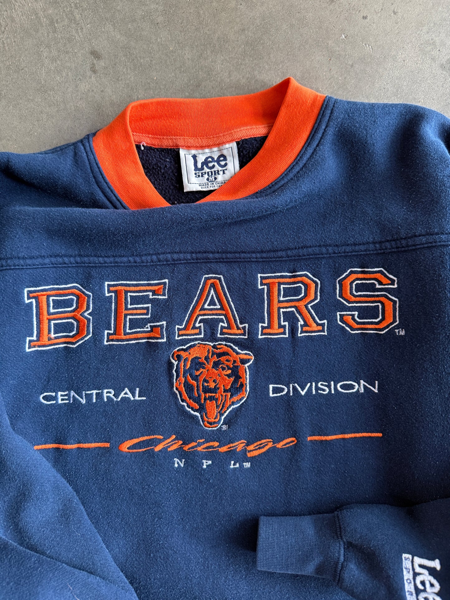 (M) Chicago Bears Lee Sport Crew
