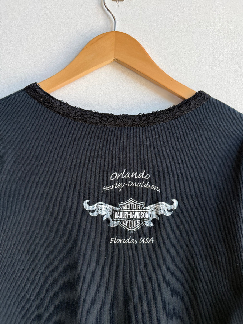 (XXL) Harley Davidson Long Sleeve Femme Tee