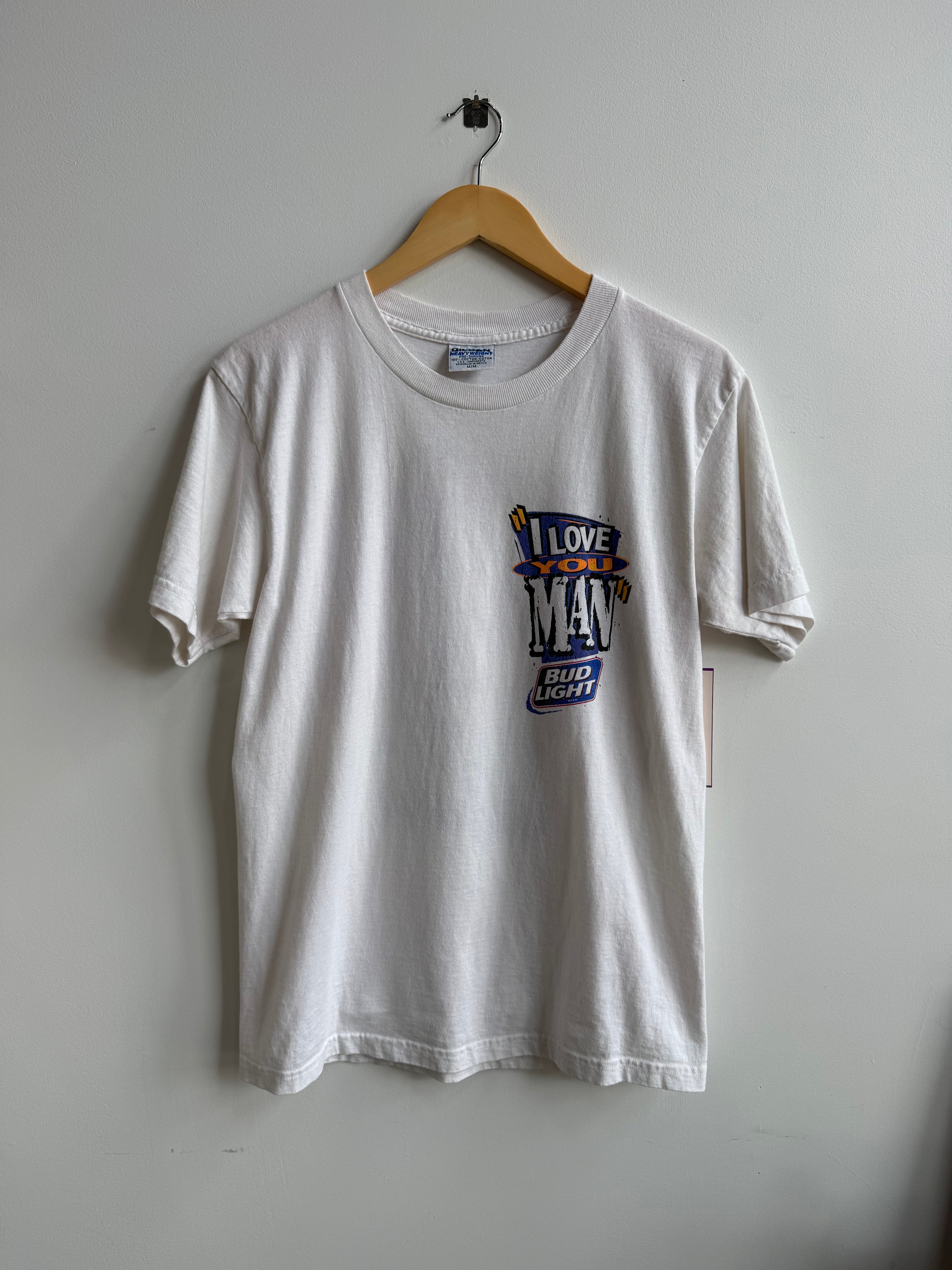 (M) “I Love You Man” Bud Light Tee
