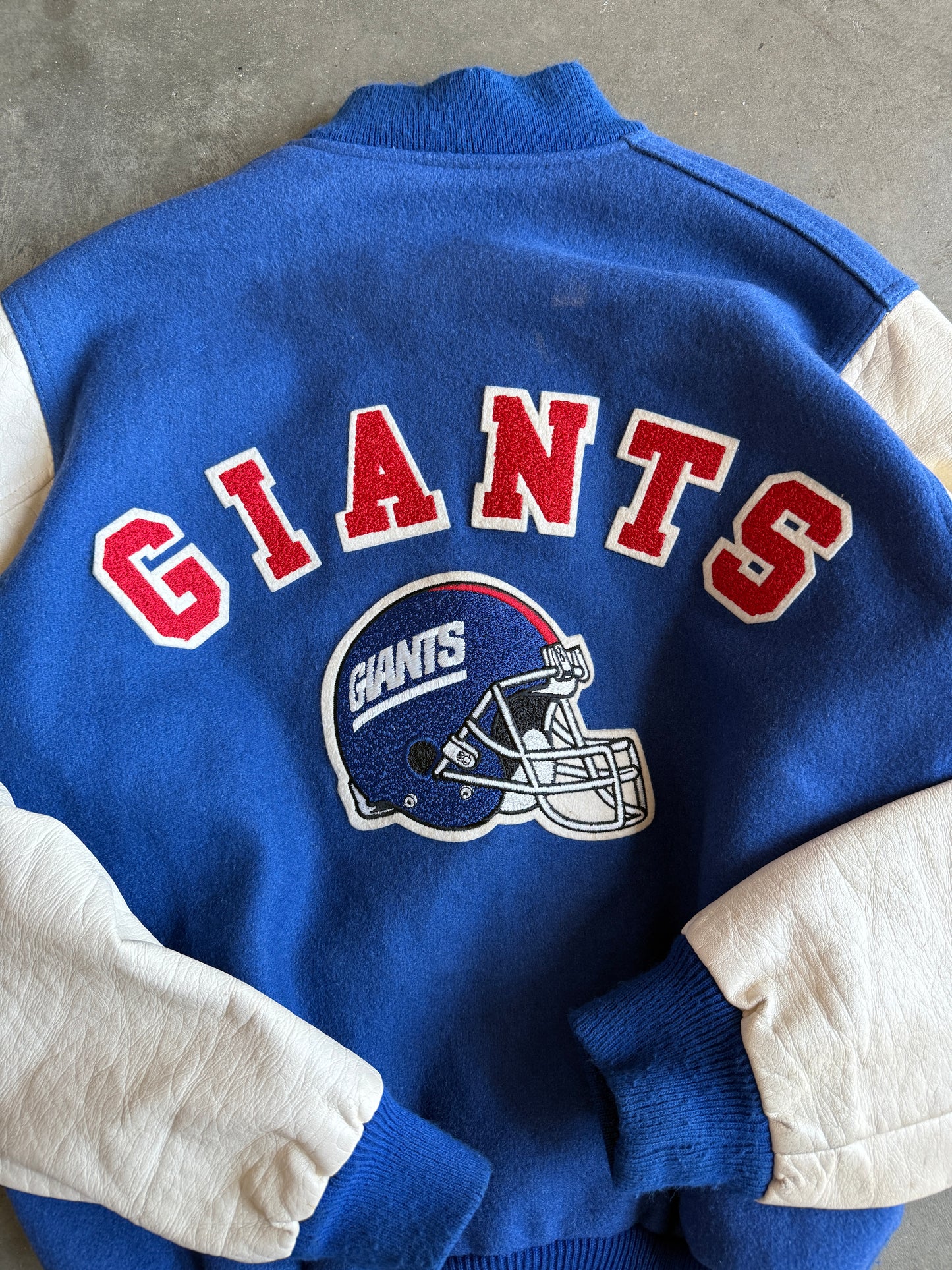 (L) New York Giants Letterman Jacket