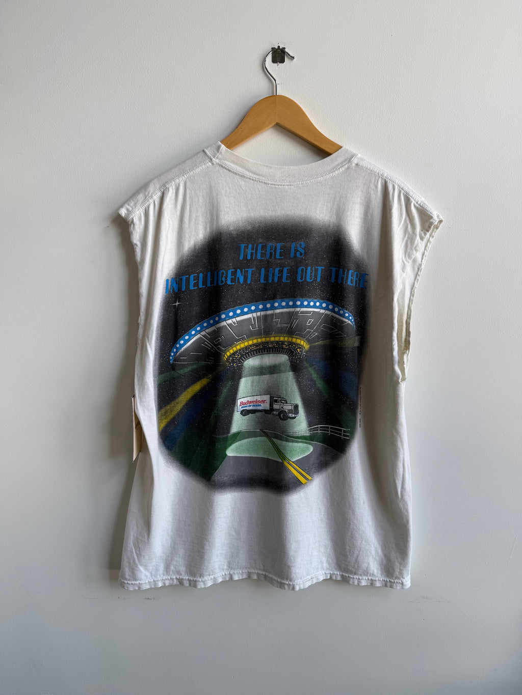 (XL) Budweiser Cutoff Tee