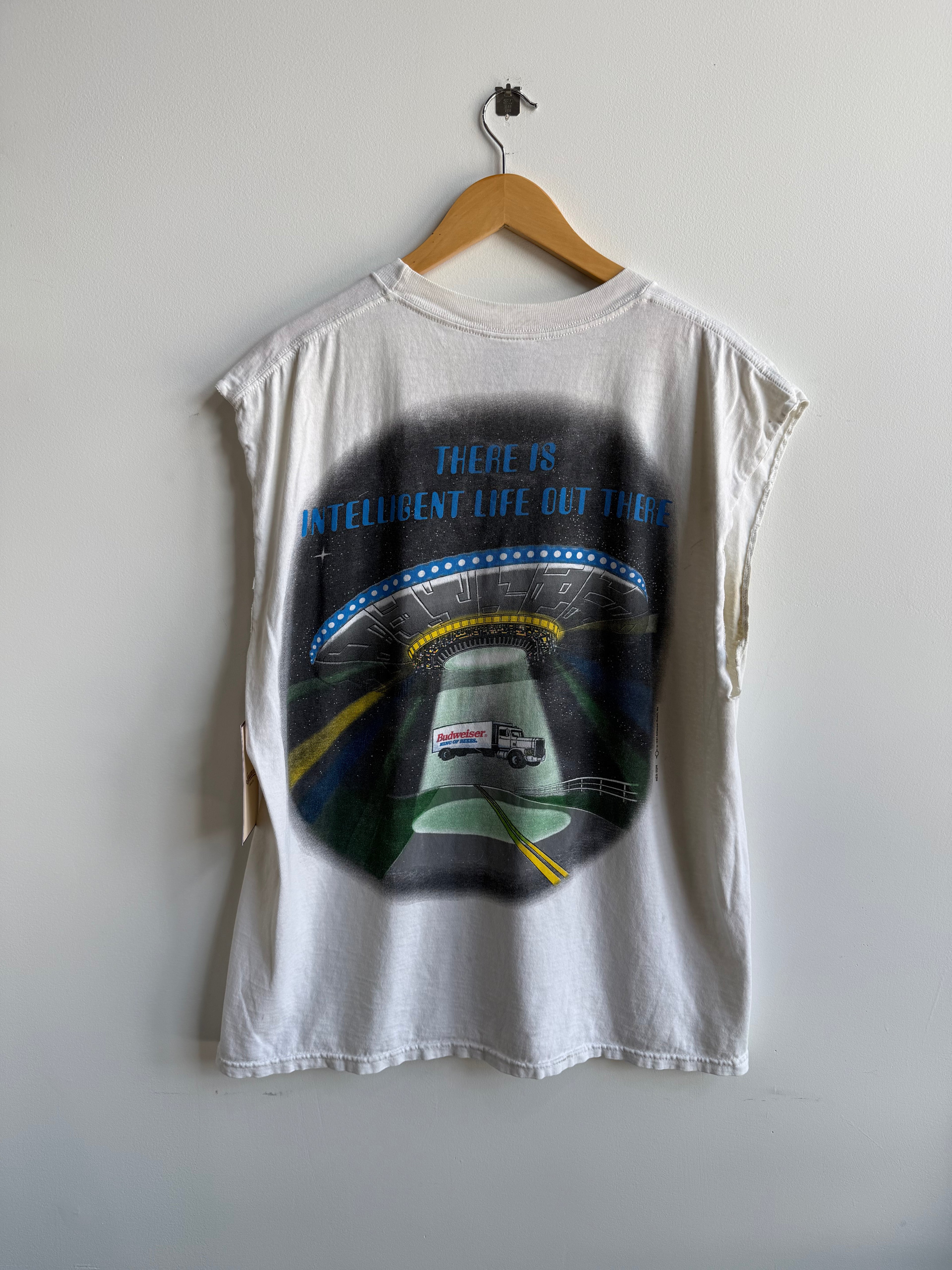 (XL) Budweiser Cutoff Tee