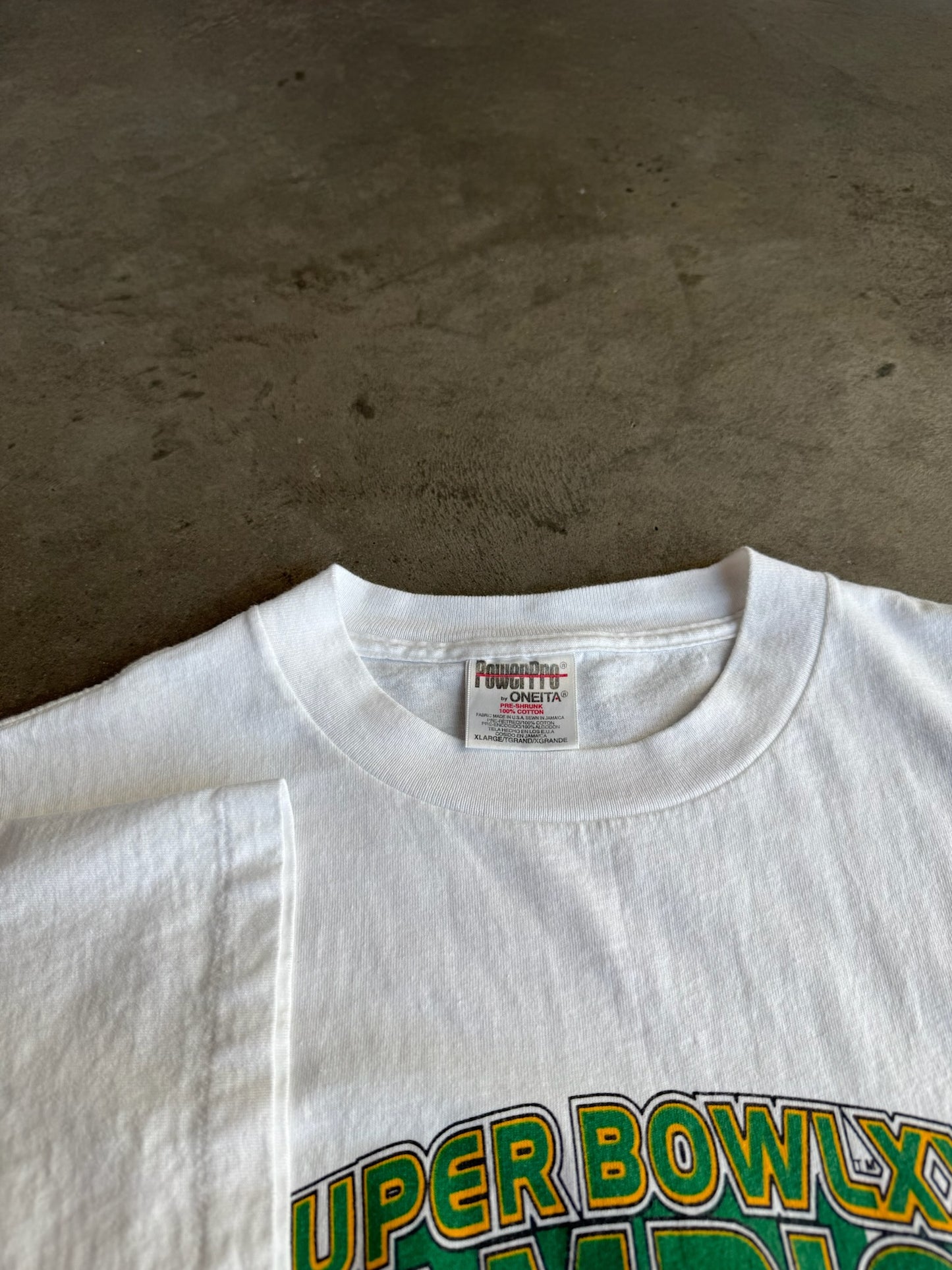 (XL) 1997 Green Bay Packers Super Bowl Tee
