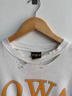(XL) Iowa Hawkeyes Distressed Tee