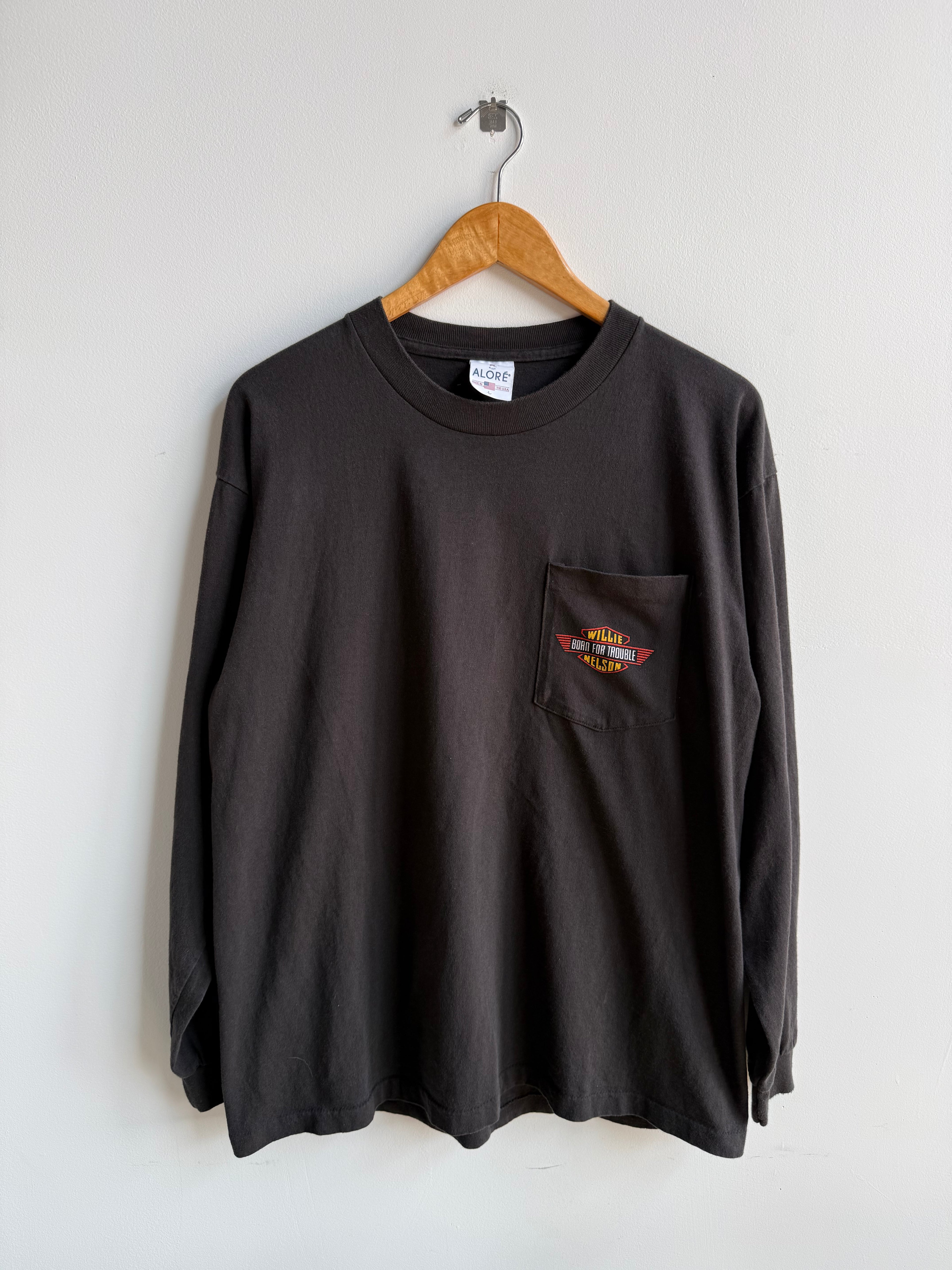 (L) Willie Nelson Harley Tee