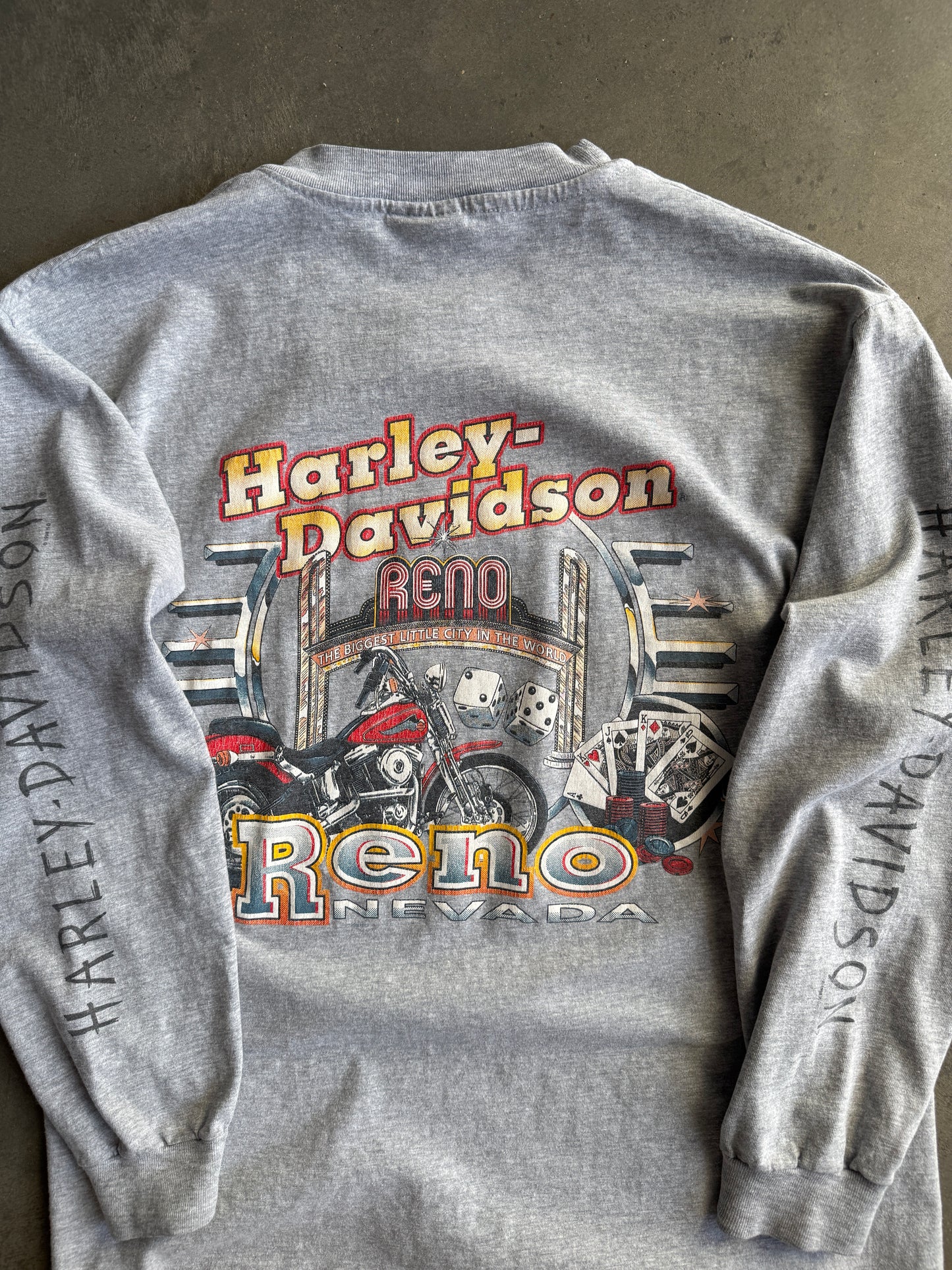 (L) Harley Davidson Reno Tee