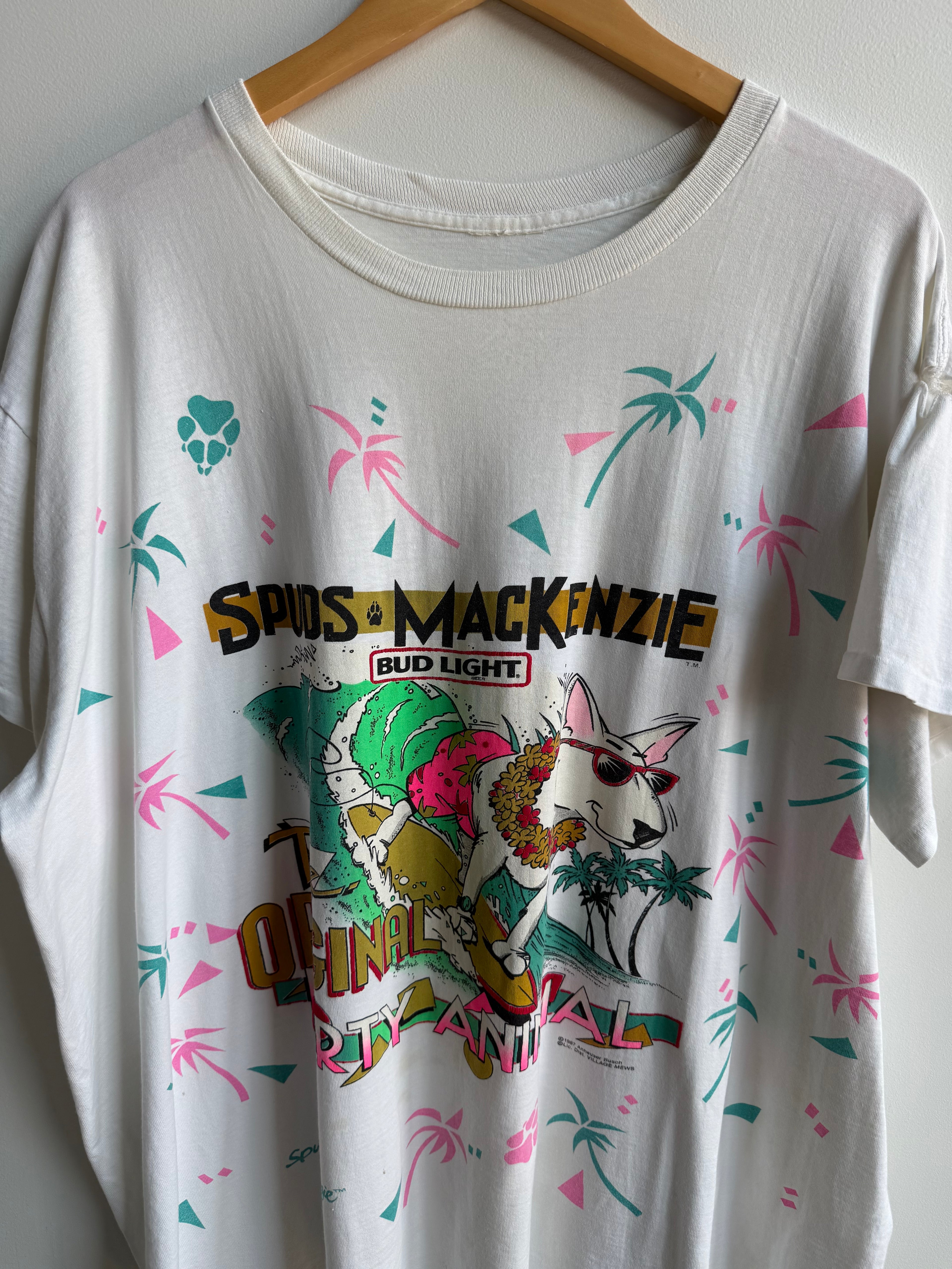 (XXL) Spud Mackenzie Bud Light Tee
