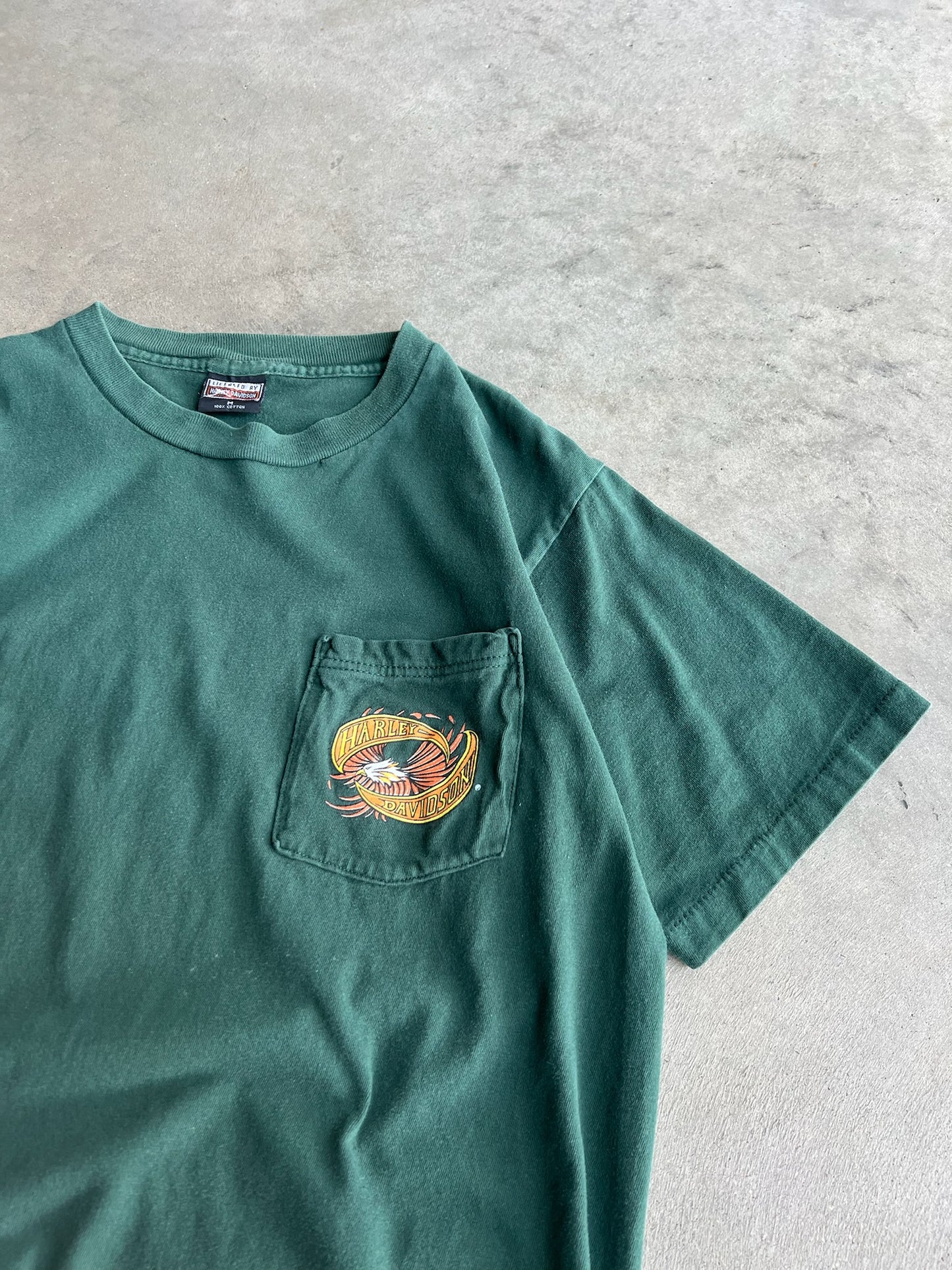 (M) Harley Green Tee