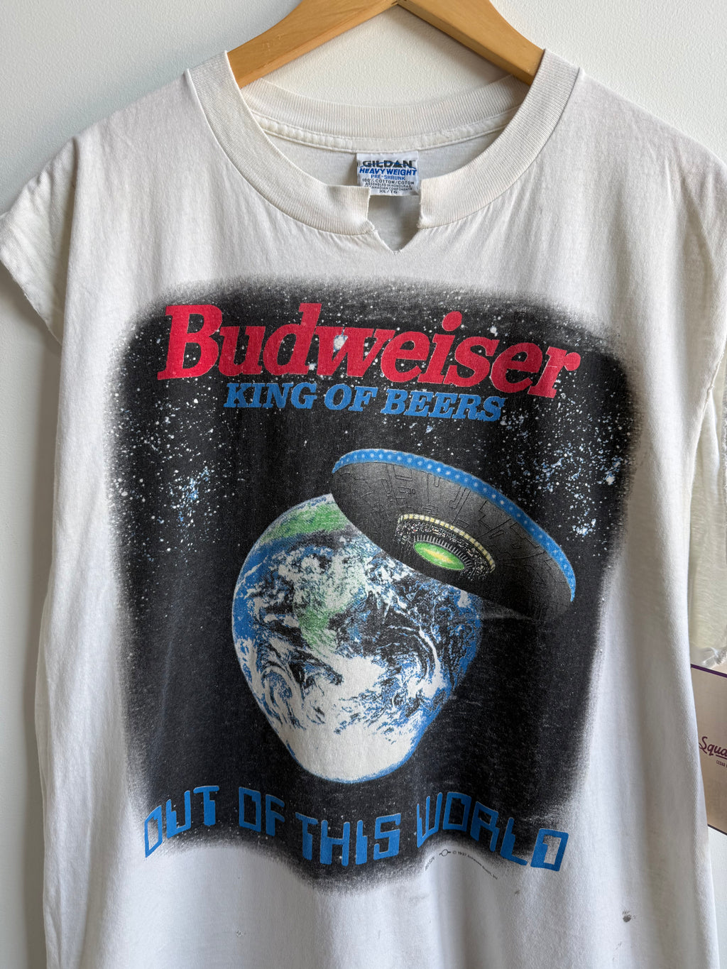 (XL) Budweiser Cutoff Tee
