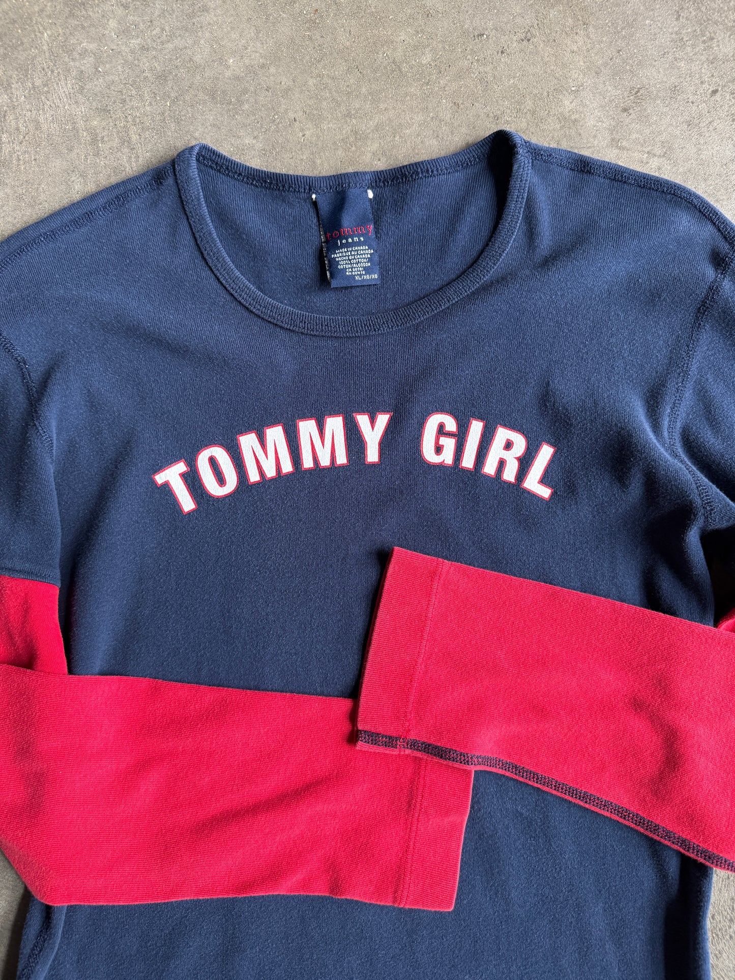 (L) Tommy Girl L/S Tee