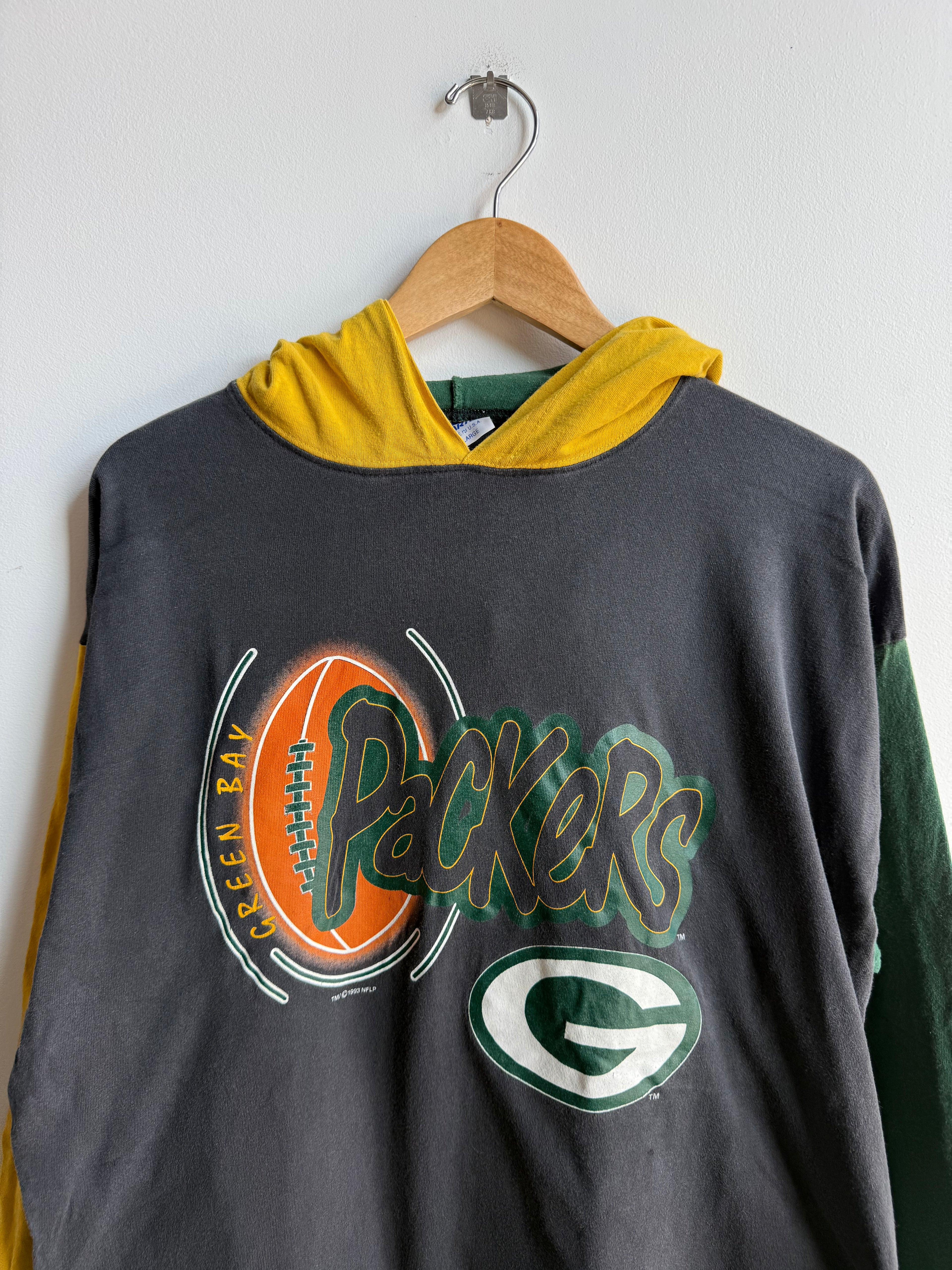 (XL) Green Bay Packers Hooded Tee