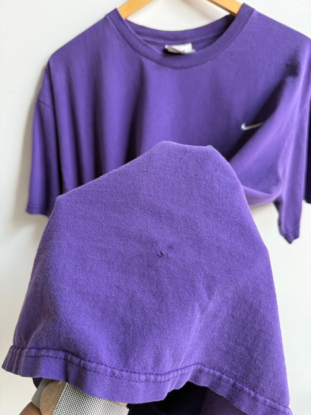 (L) Nike Purple Tee