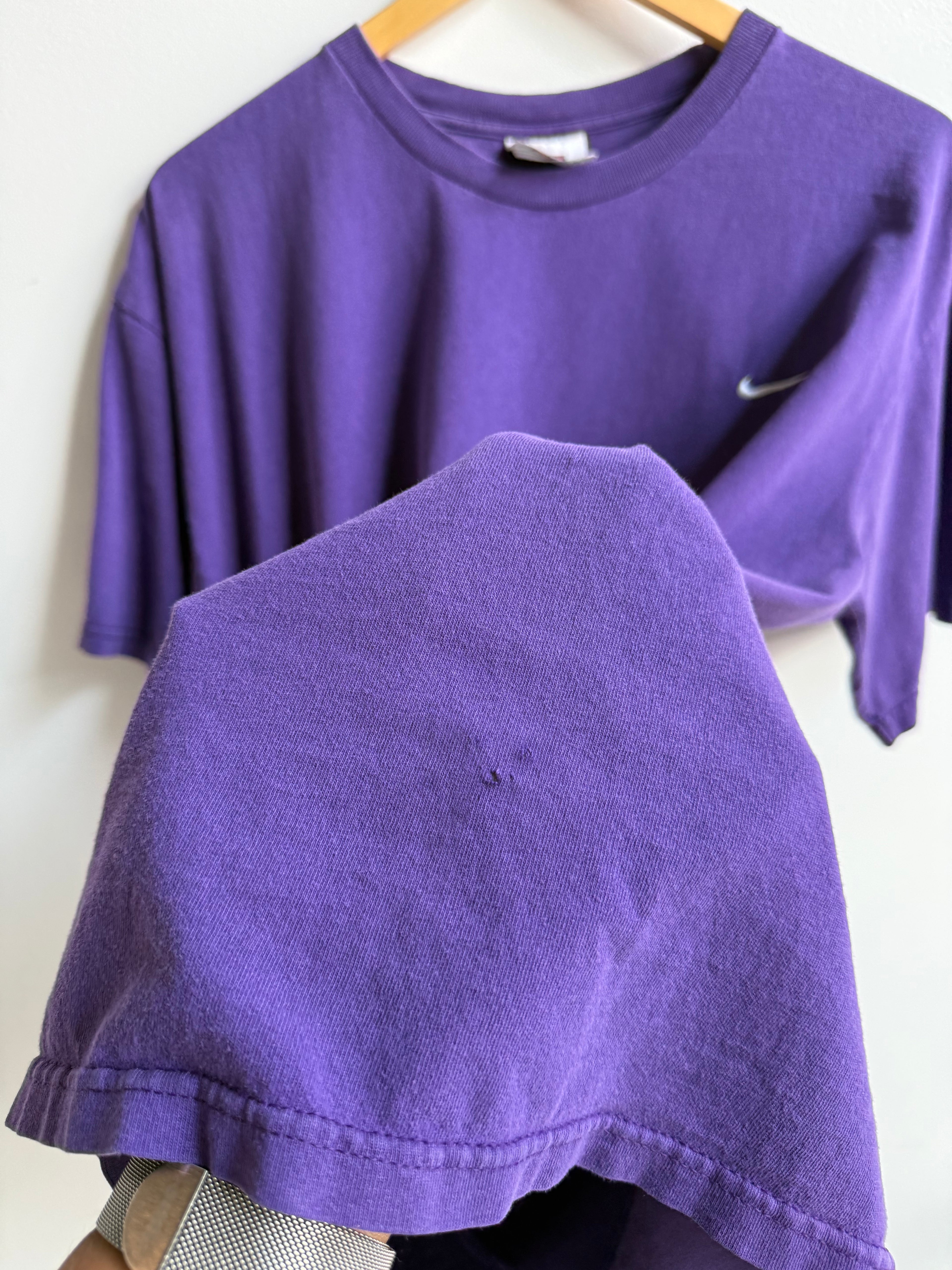 (L) Nike Purple Tee