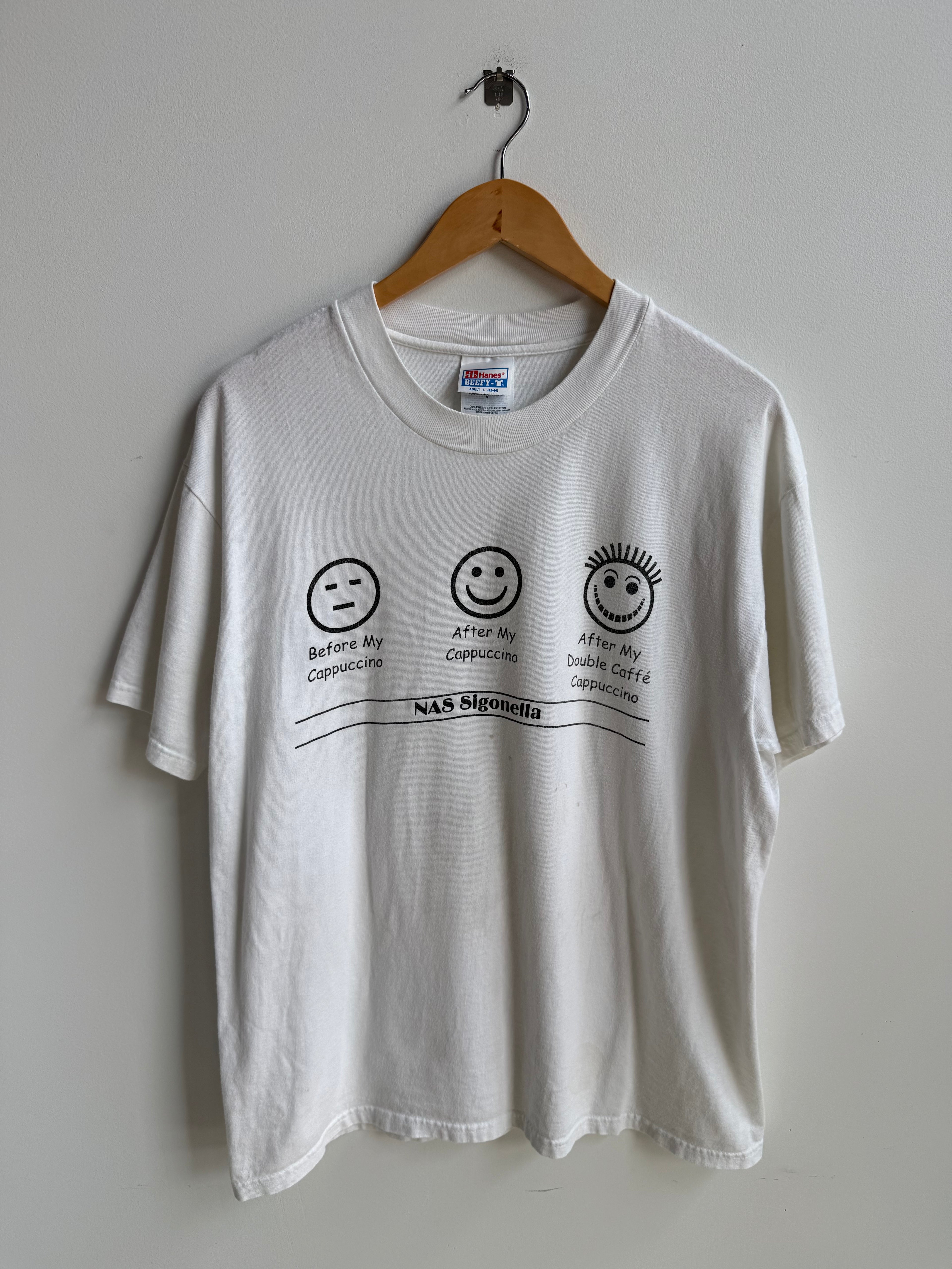 (L) Cappuccino Tee