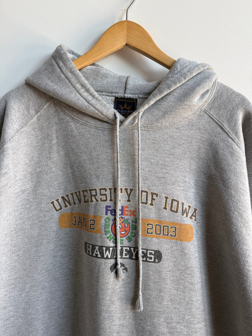 (XXL) Iowa Hawkeyes Orange Bowl Hoodie