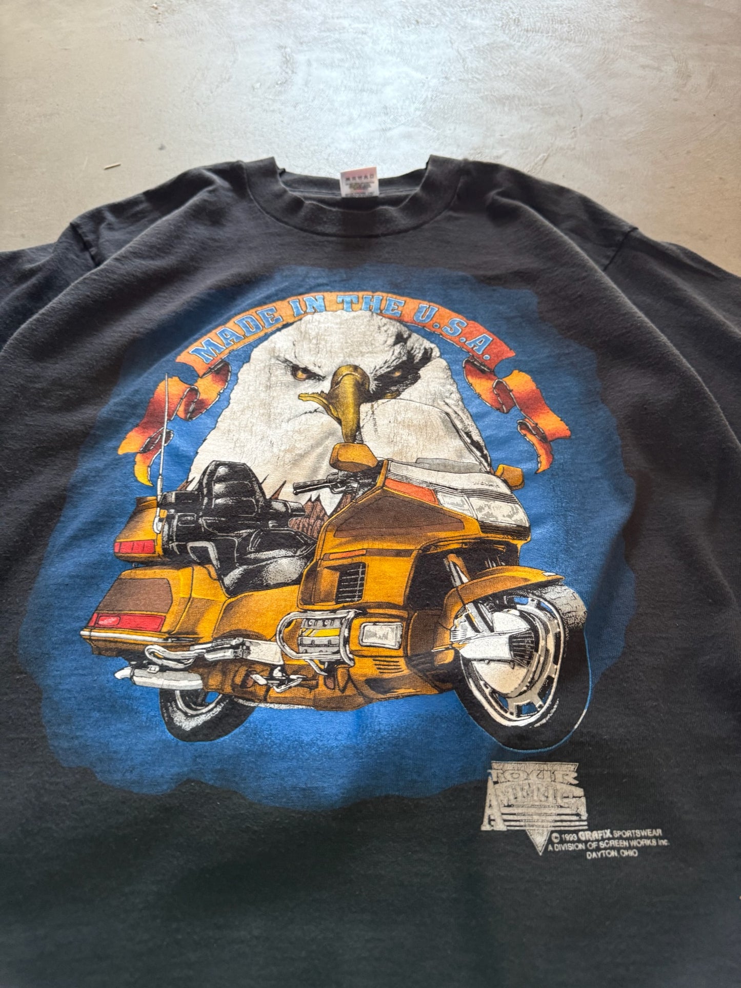 (L) Motorcycle Tee