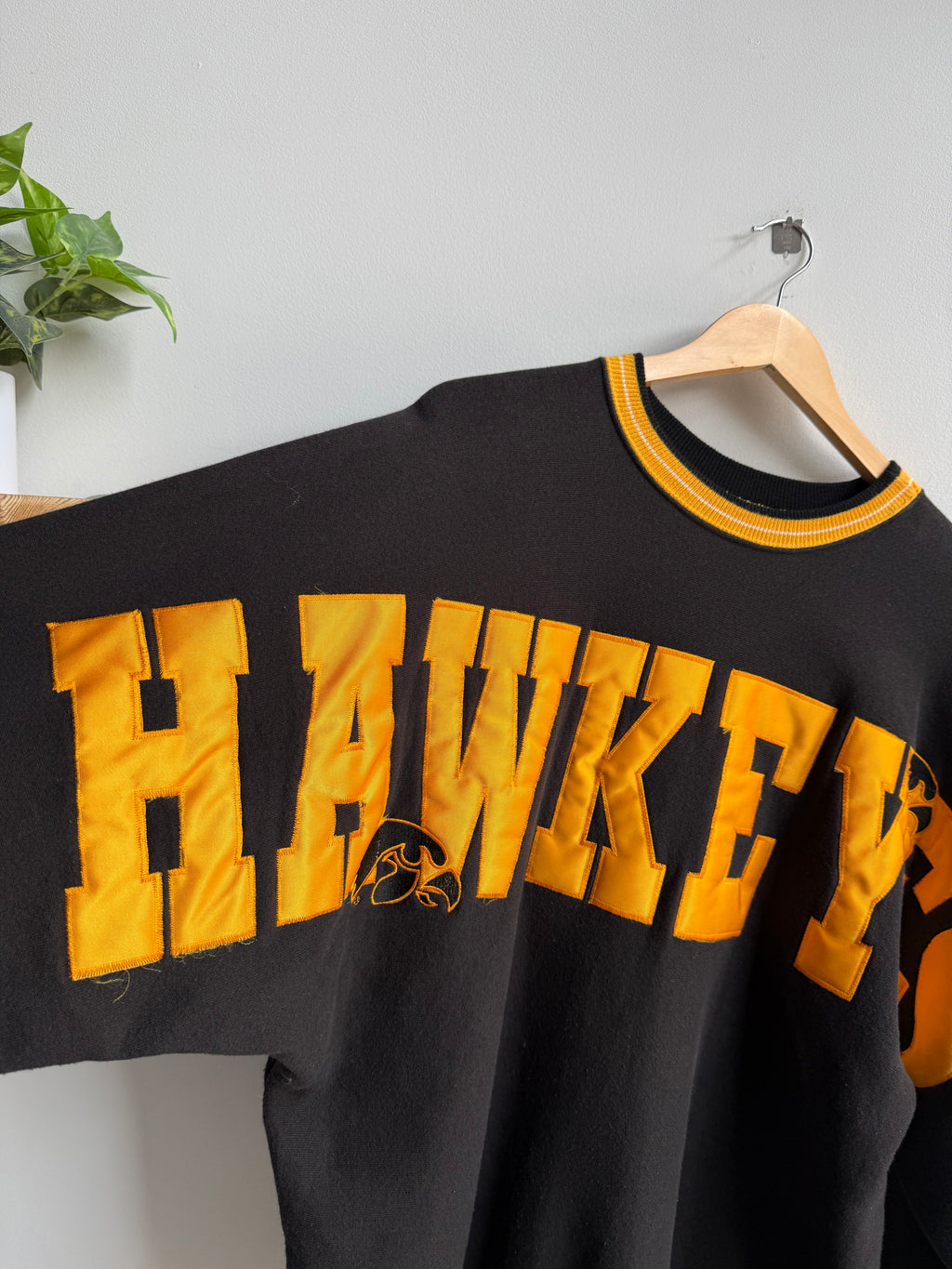 (XL) Iowa Hawkeyes Spellout Crew
