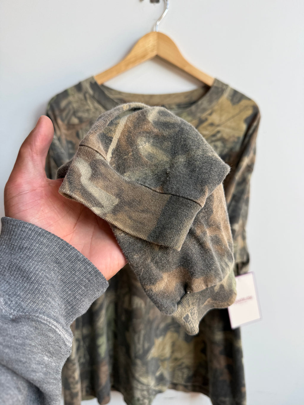 (XXL) Camo Long Sleeve Tee