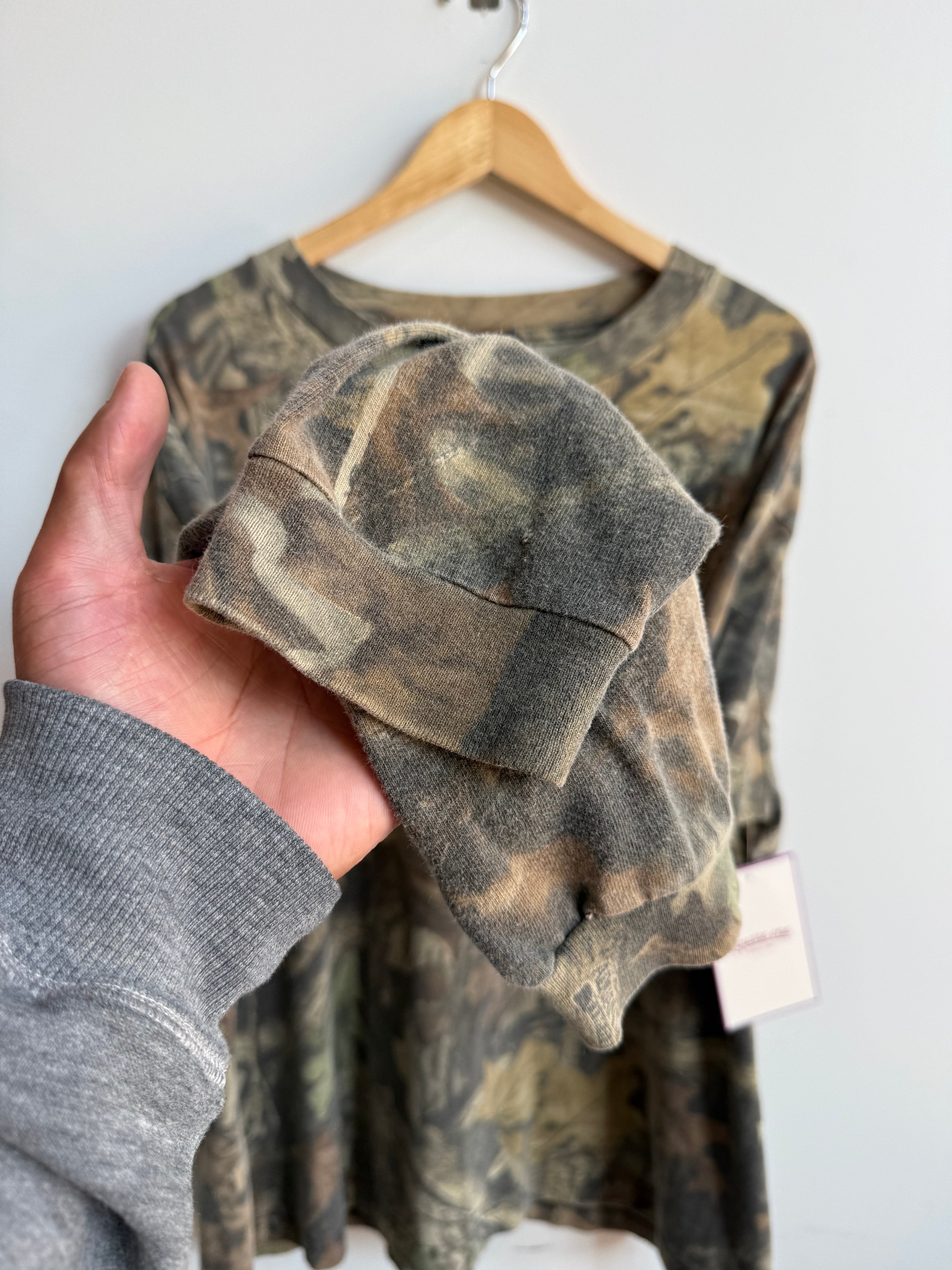 (XXL) Camo Long Sleeve Tee