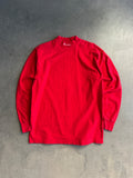 (XXL) Wisconsin Mock Neck Tee