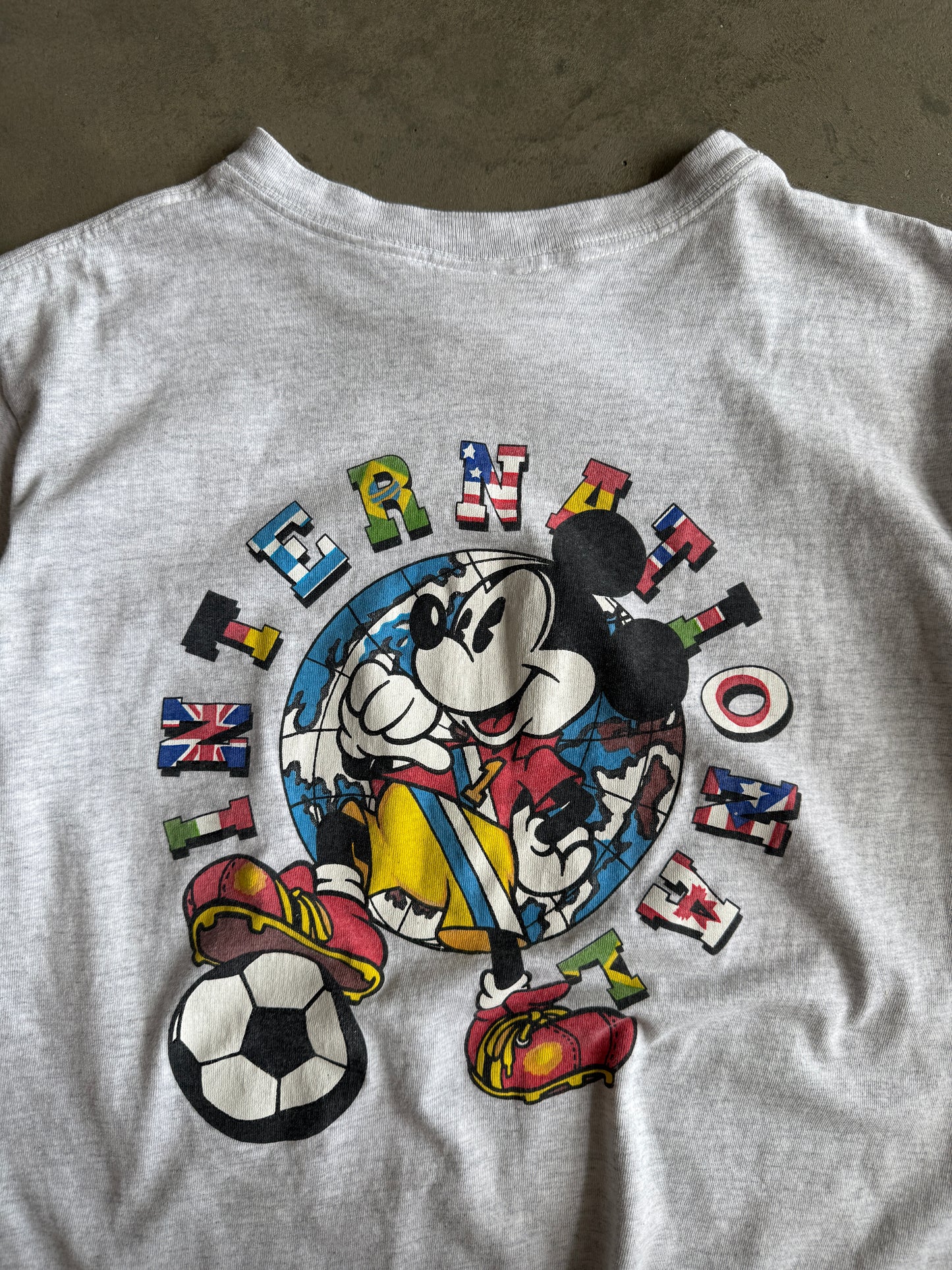 (M) Mickey Soccer Tee