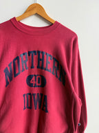 (XL) Northern Iowa Reverse Weave Crew