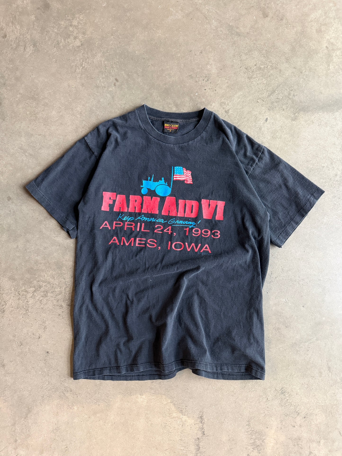 (XL) 1993 Farm Aid Concert Tee