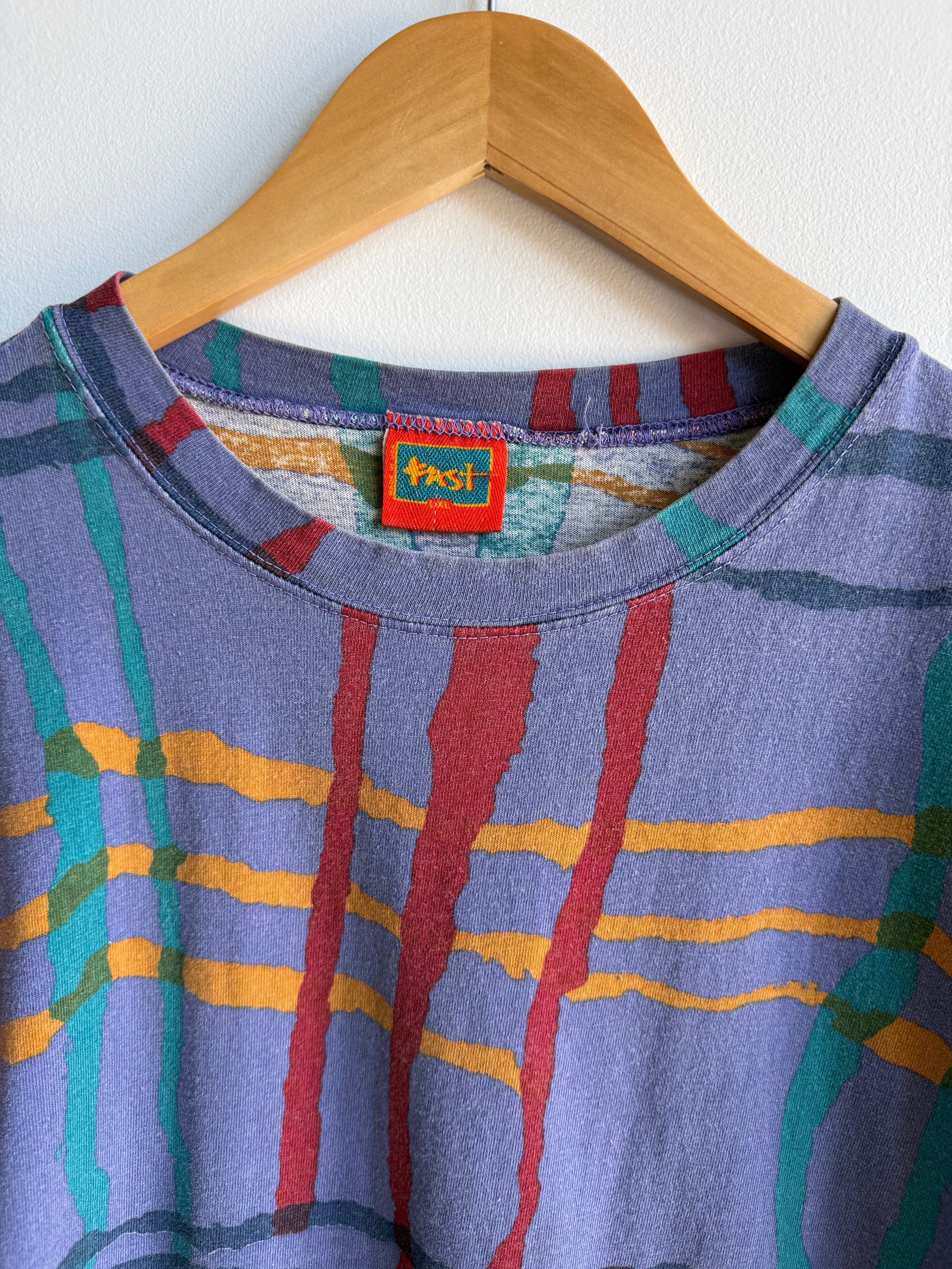 (L) Fast Striped Tee