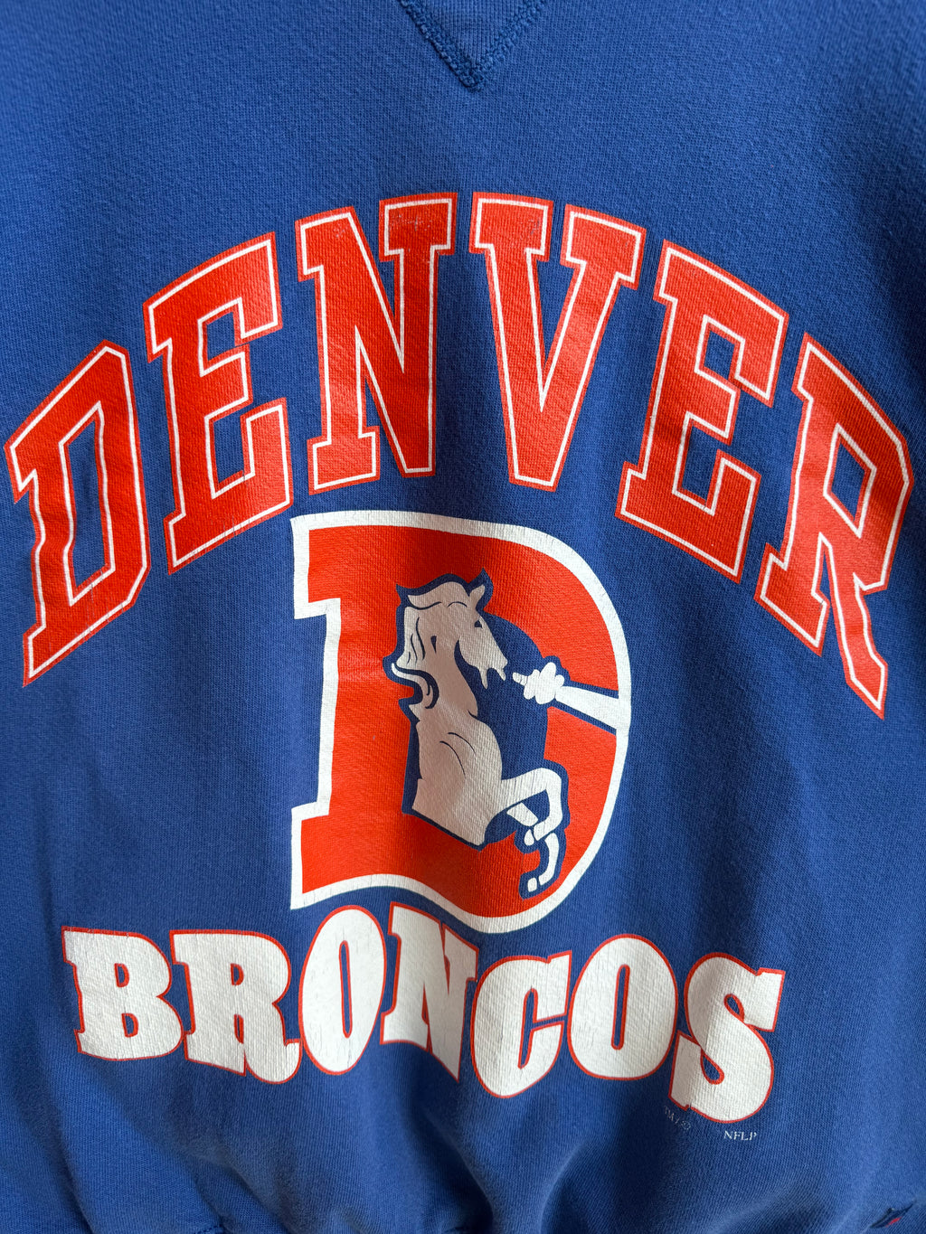 (XL) Denver Broncos Russell Crew