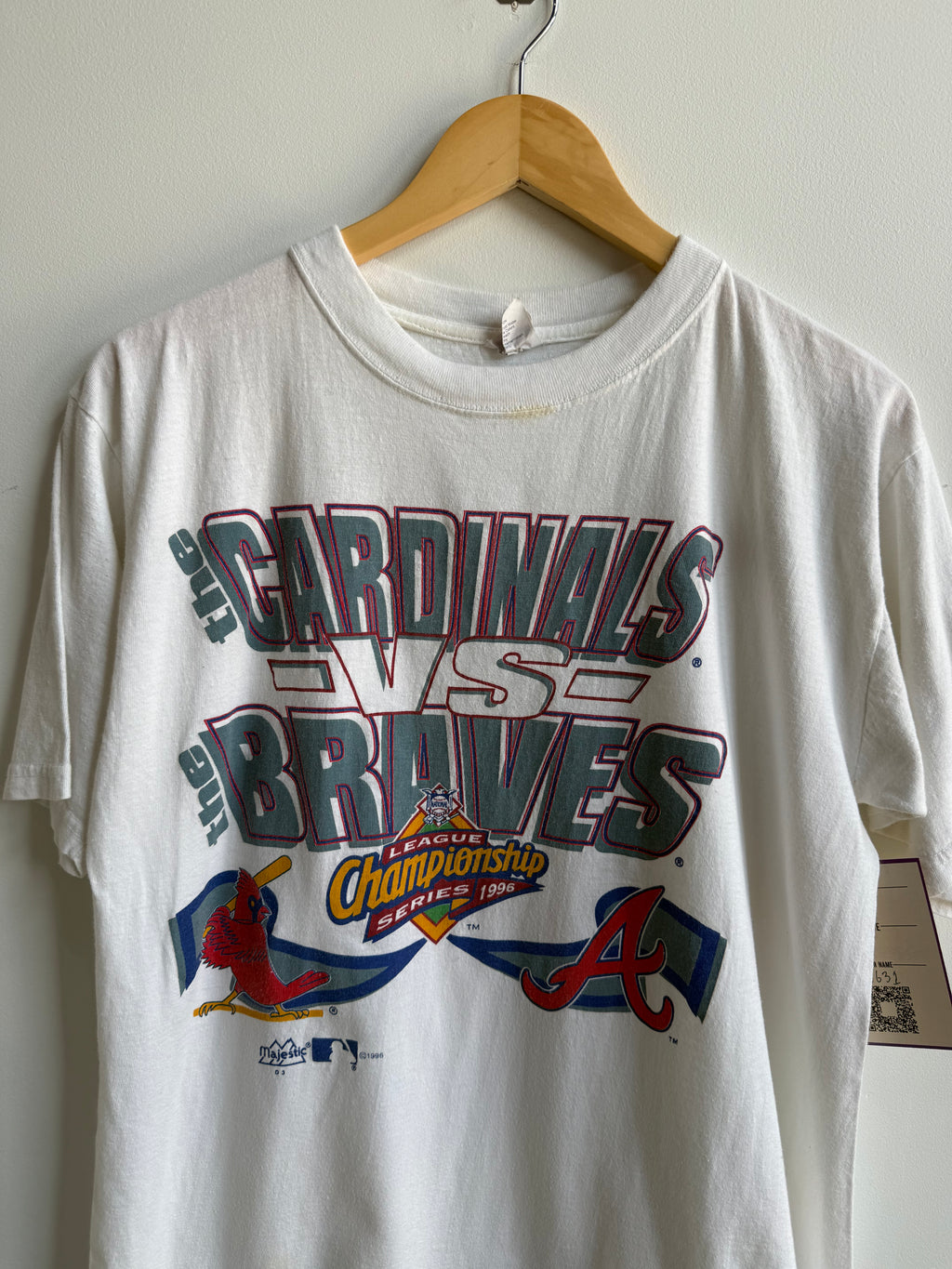 (L) Cardinals vs Braves MLB Tee