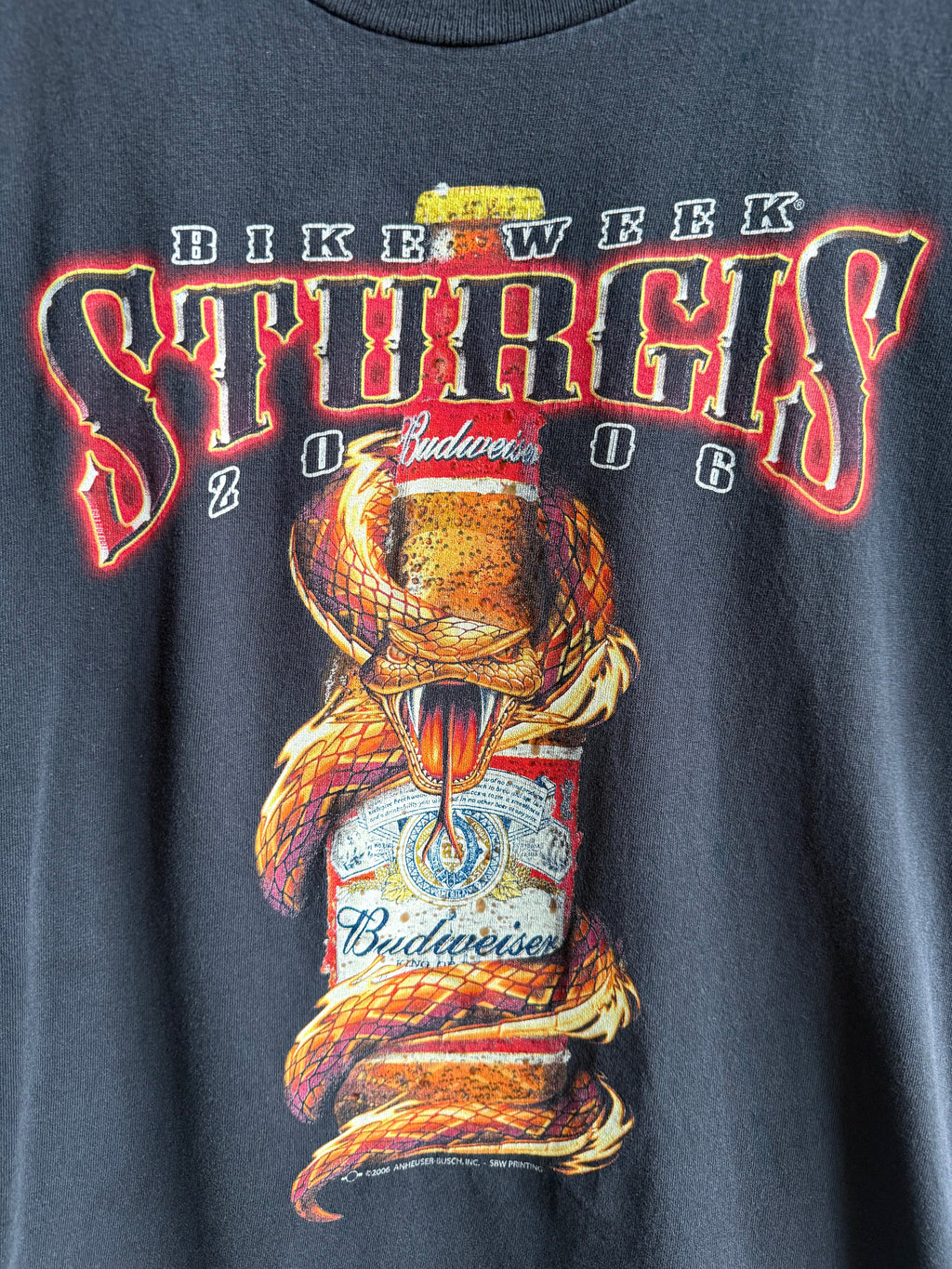 (M) 2006 Sturgis Budweiser Tee