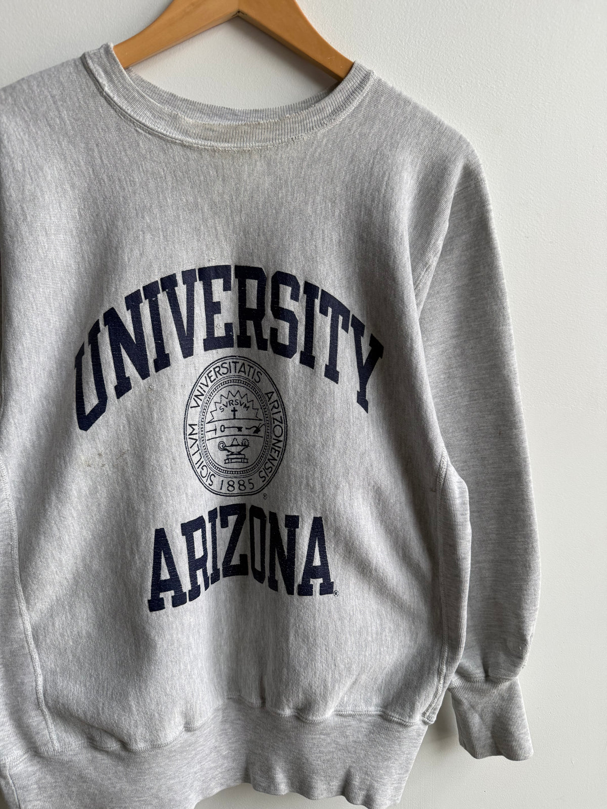 (L) Arizona Reverse Weave Crew