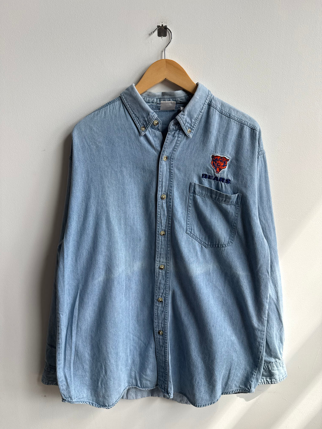(XL) Chicago Bears Denim Shirt