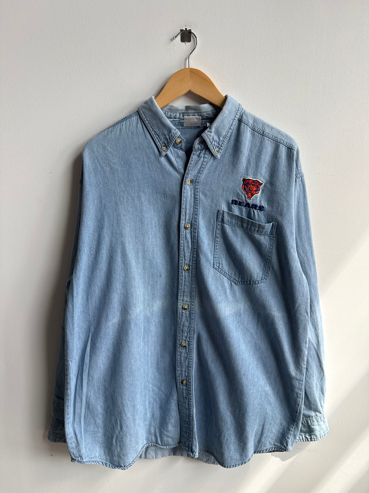 (XL) Chicago Bears Denim Shirt