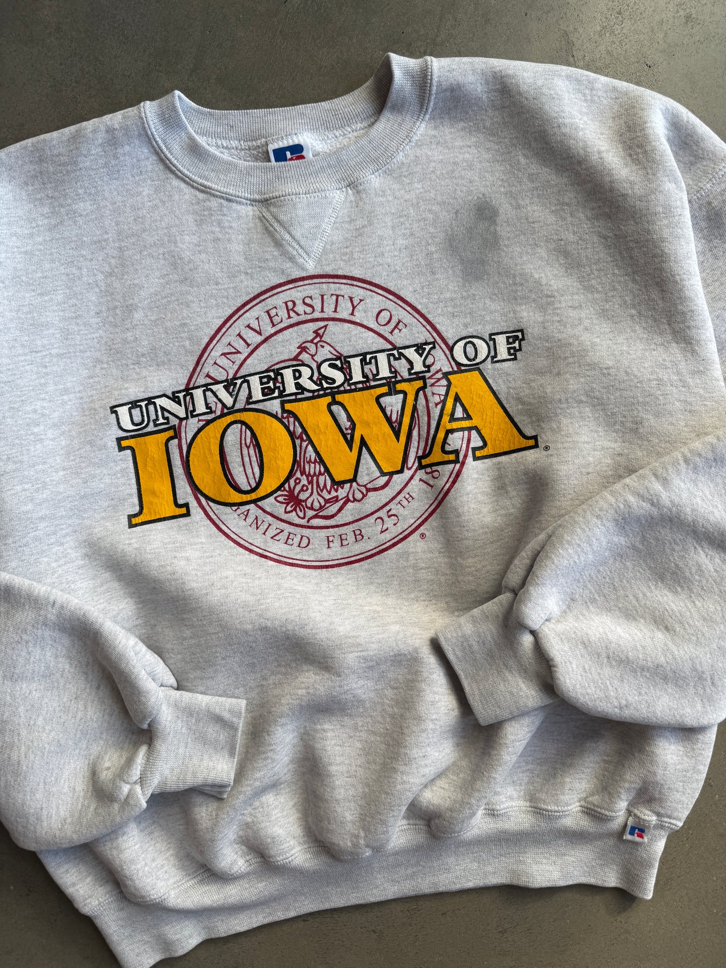 (XL) Iowa Hawkeyes Crew