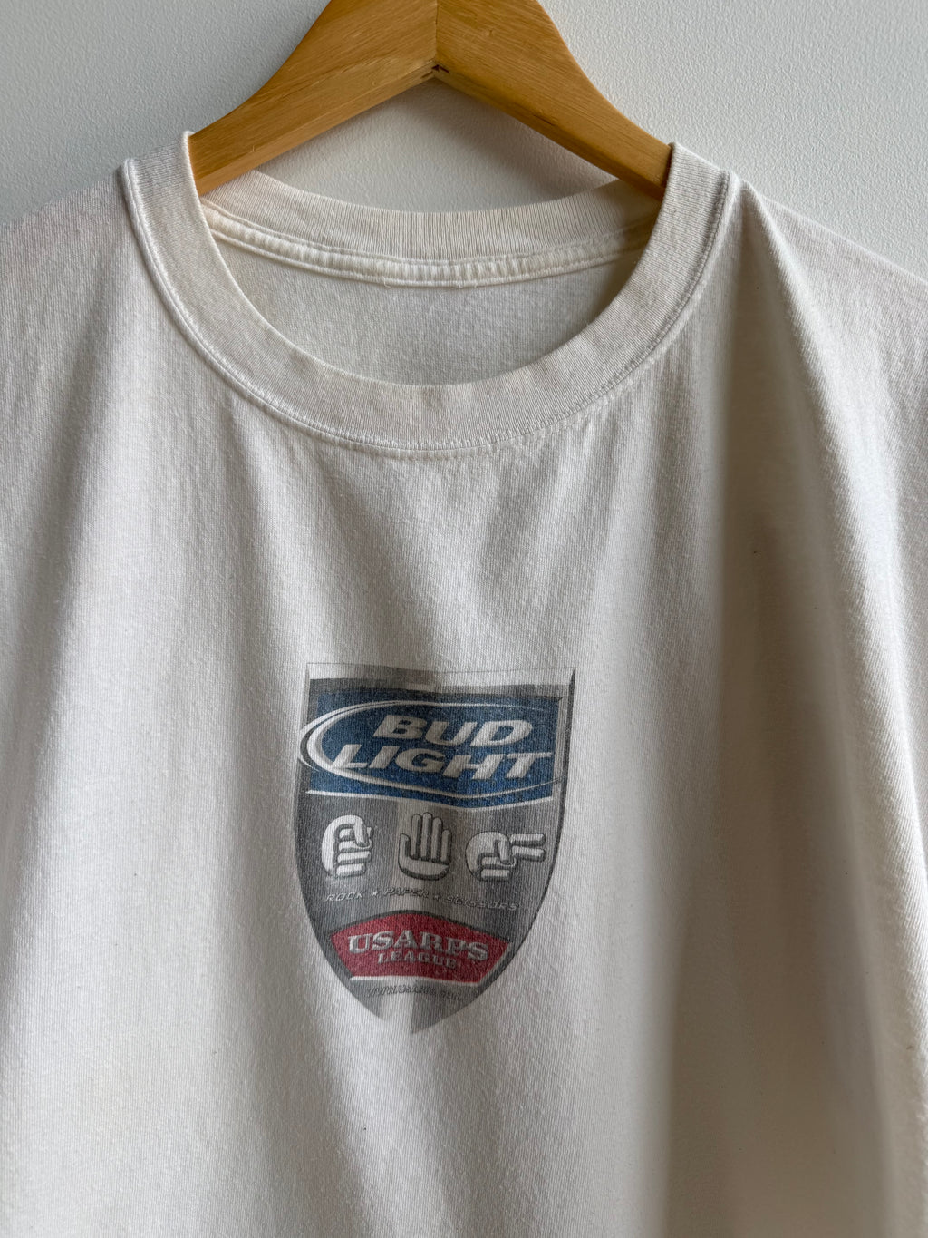 (XXL) Bud Light Rock Paper Scissors Tee