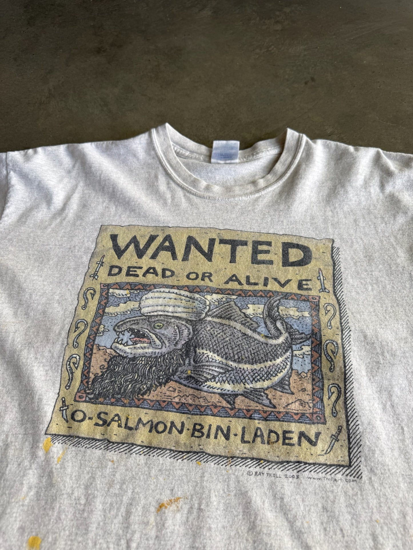 (XL) O-Salmon-Bin-Laden Tee