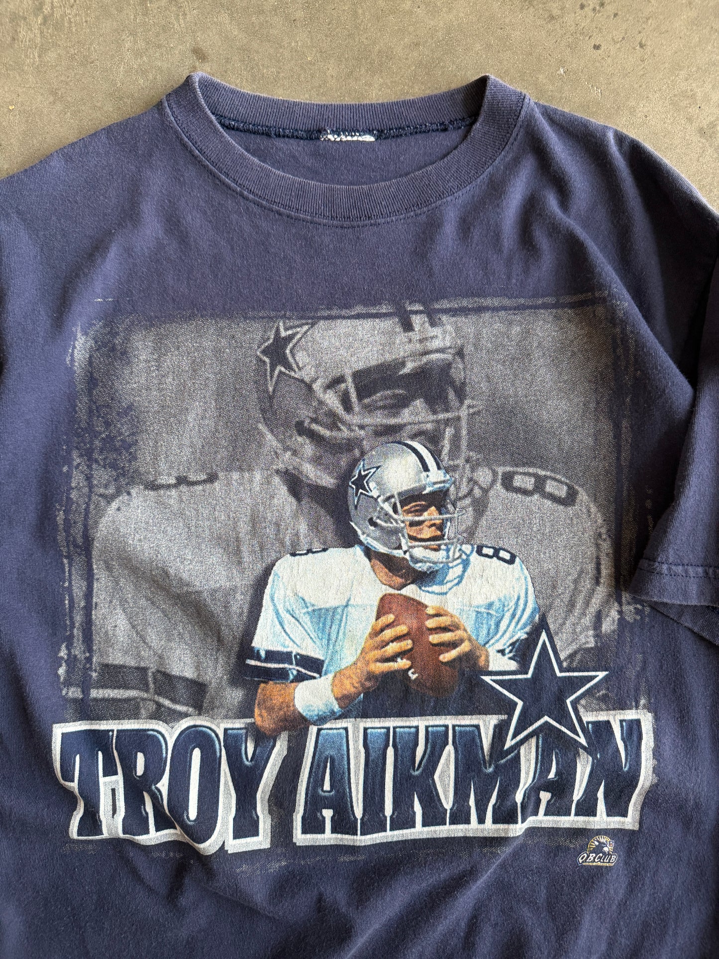 (L) Troy Aikman Dallas Cowboys Tee