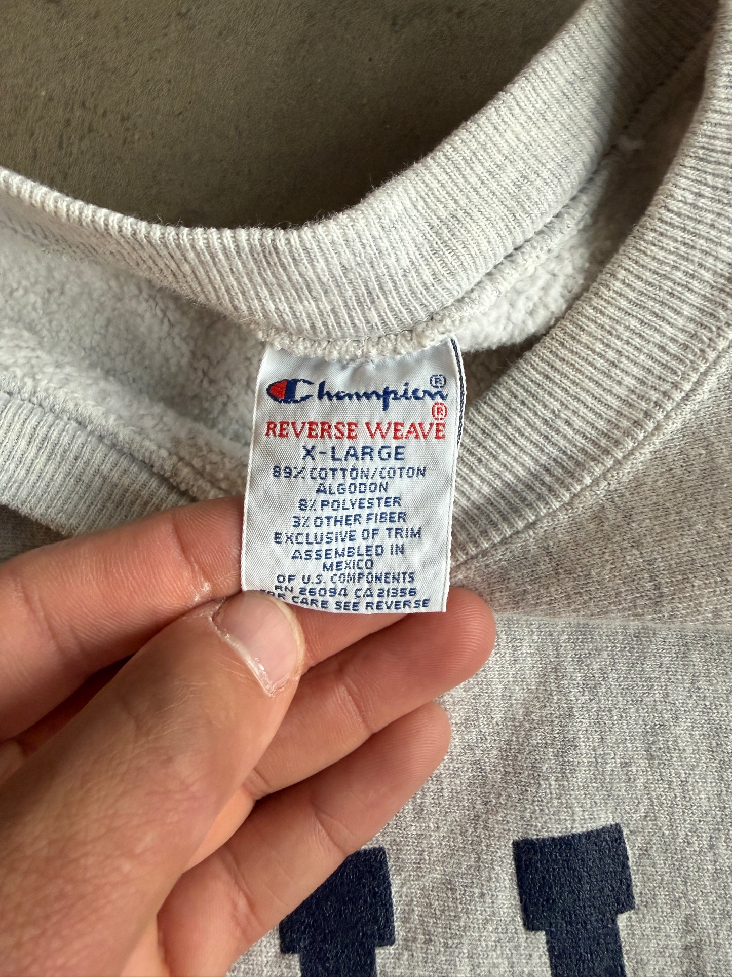 (XL) Dallas Cowboys Champion Reverse Weave Crew