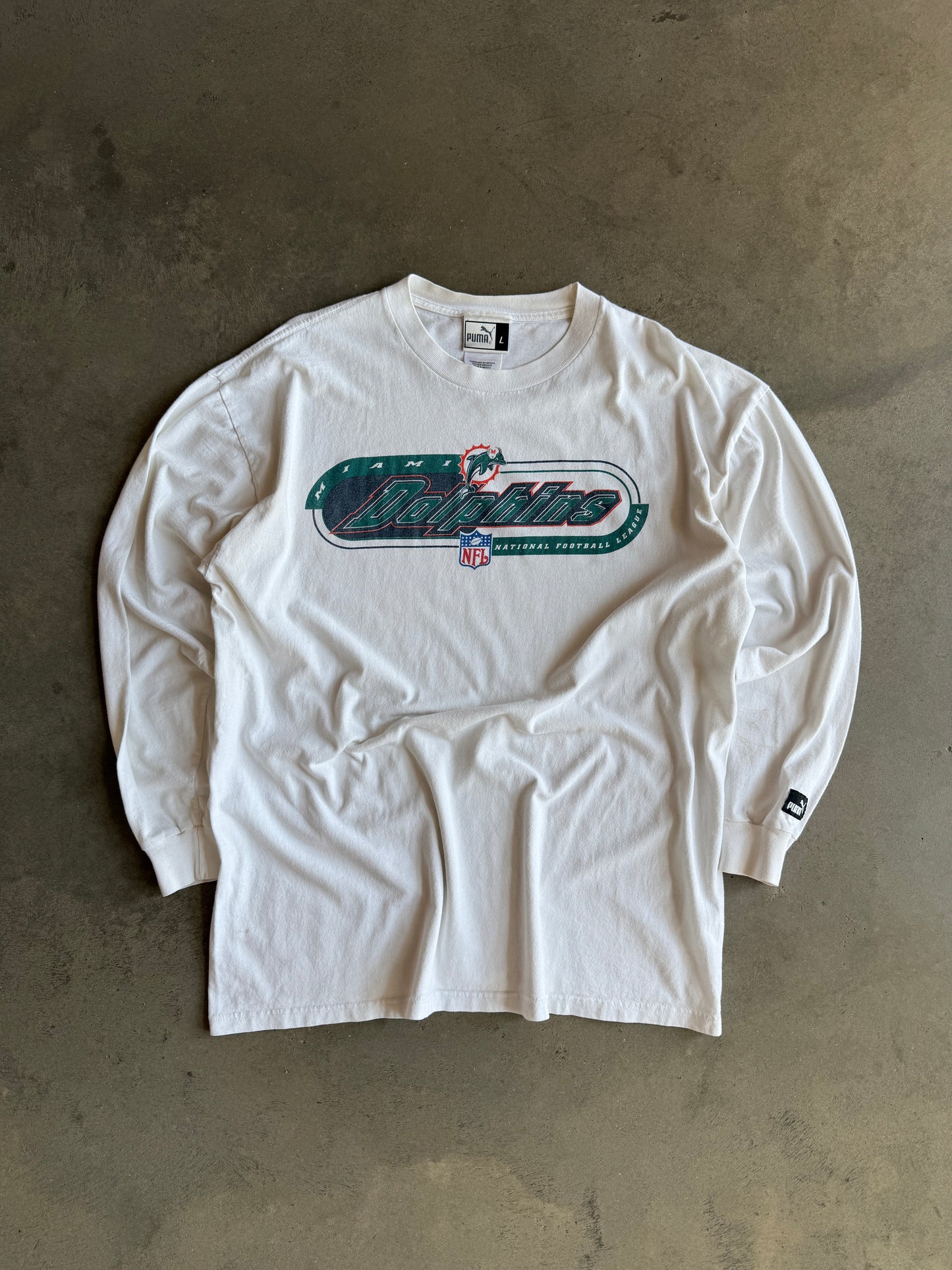 (L) Miami Dolphins Puma Tee