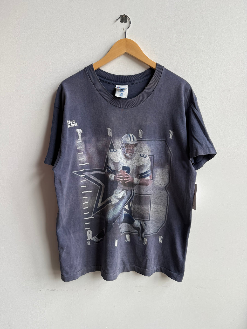 (L) Troy Aikman Dallas Cowboys Tee