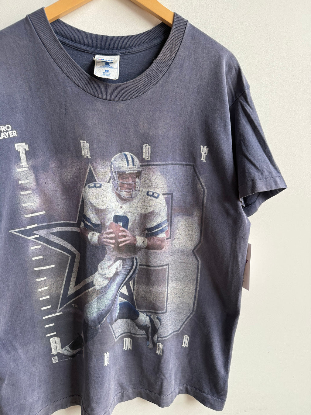 (L) Troy Aikman Dallas Cowboys Tee