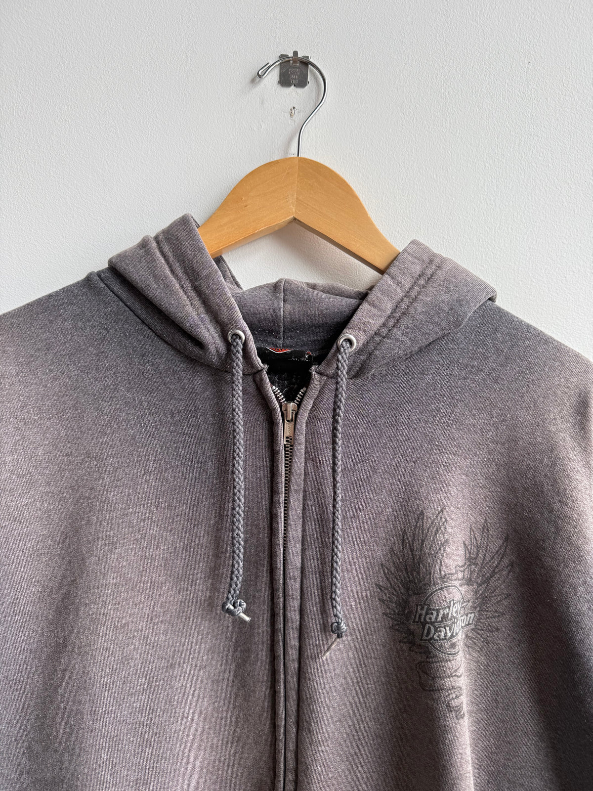 (XXL) Harley Davidson Chicago Zip Up Hoodie