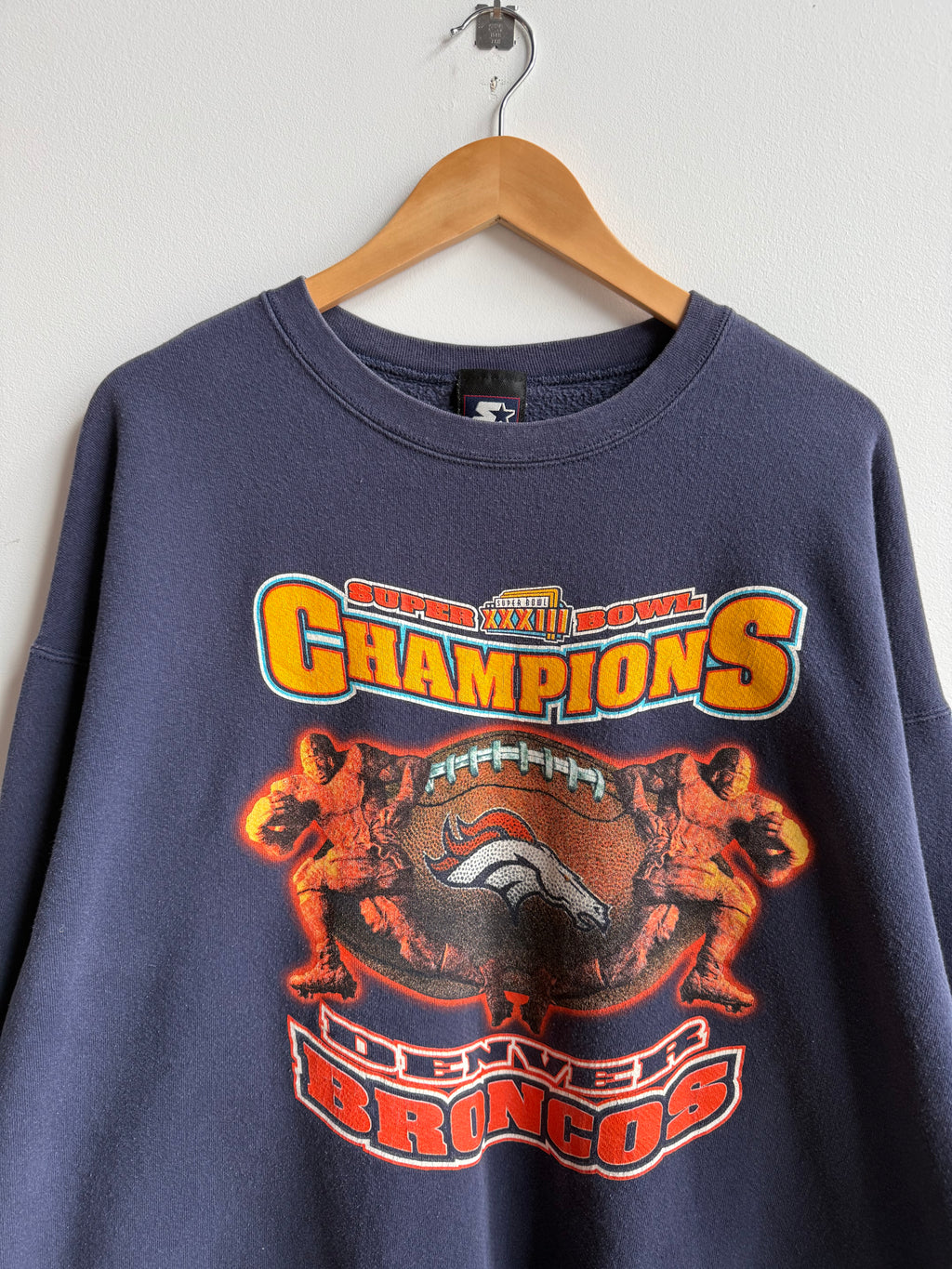 (XXL) Denver Broncos Crew