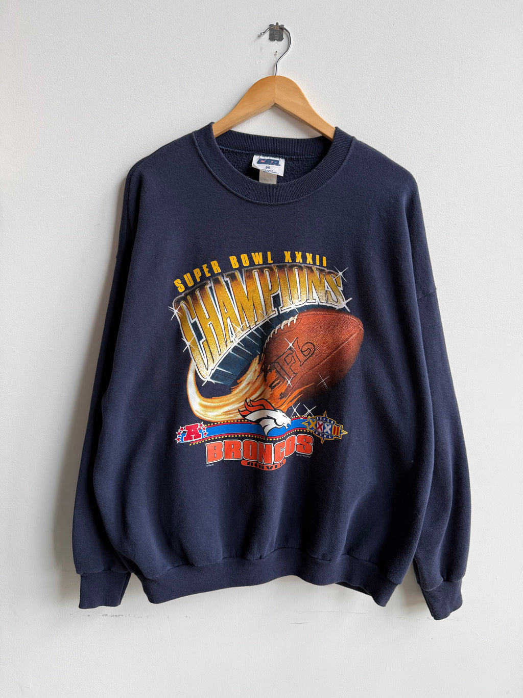 (XXL) Denver Broncos Crew