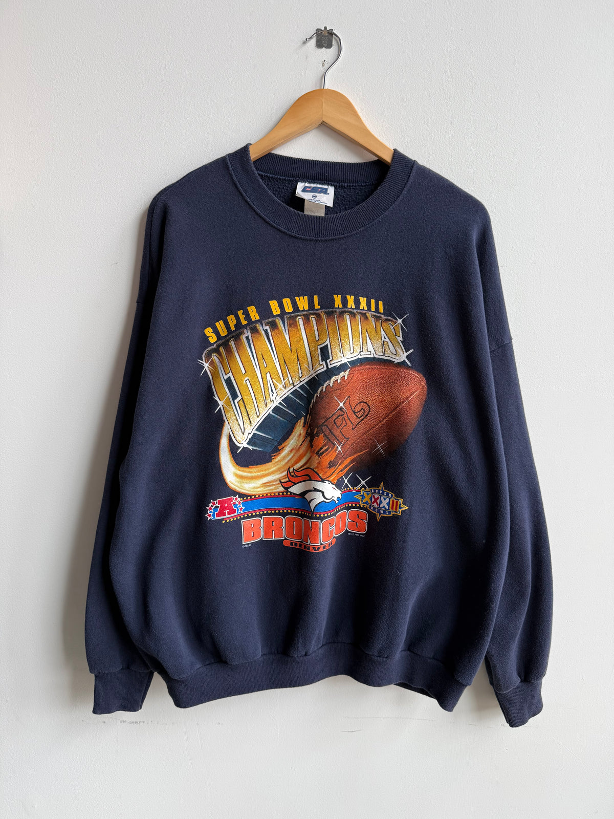(XXL) Denver Broncos Crew