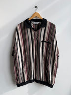 (XXL) Palmland Striped Polo Shirt